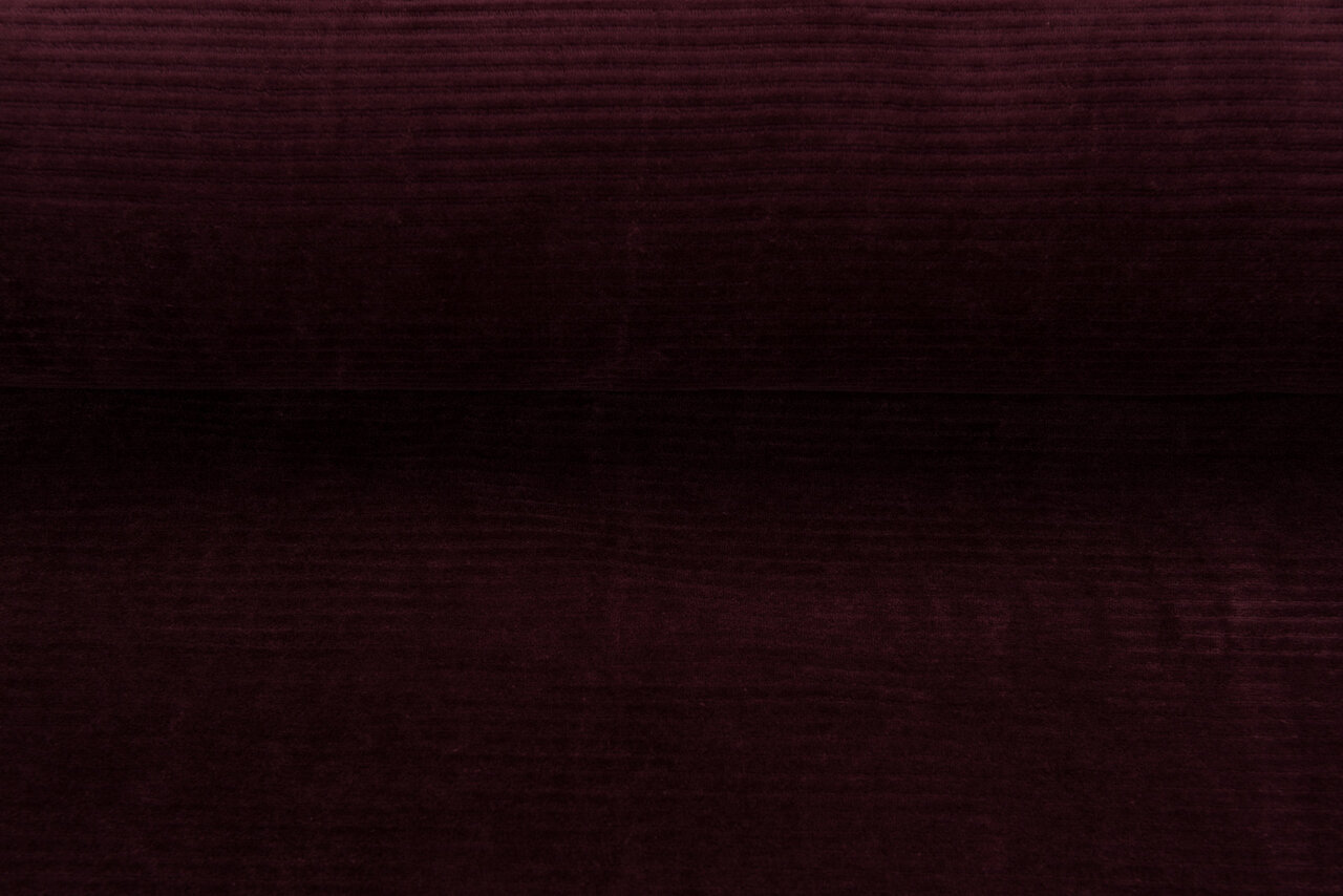 Rib jersey breed bordeaux