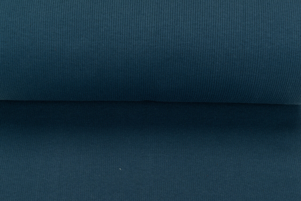 Boordstof Rip metaal blauw