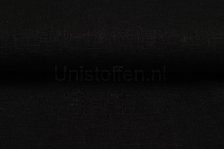 Viscose Linnen zwart