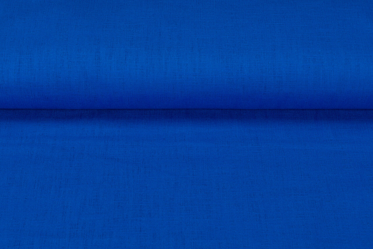 Linnen kobaltblauw
