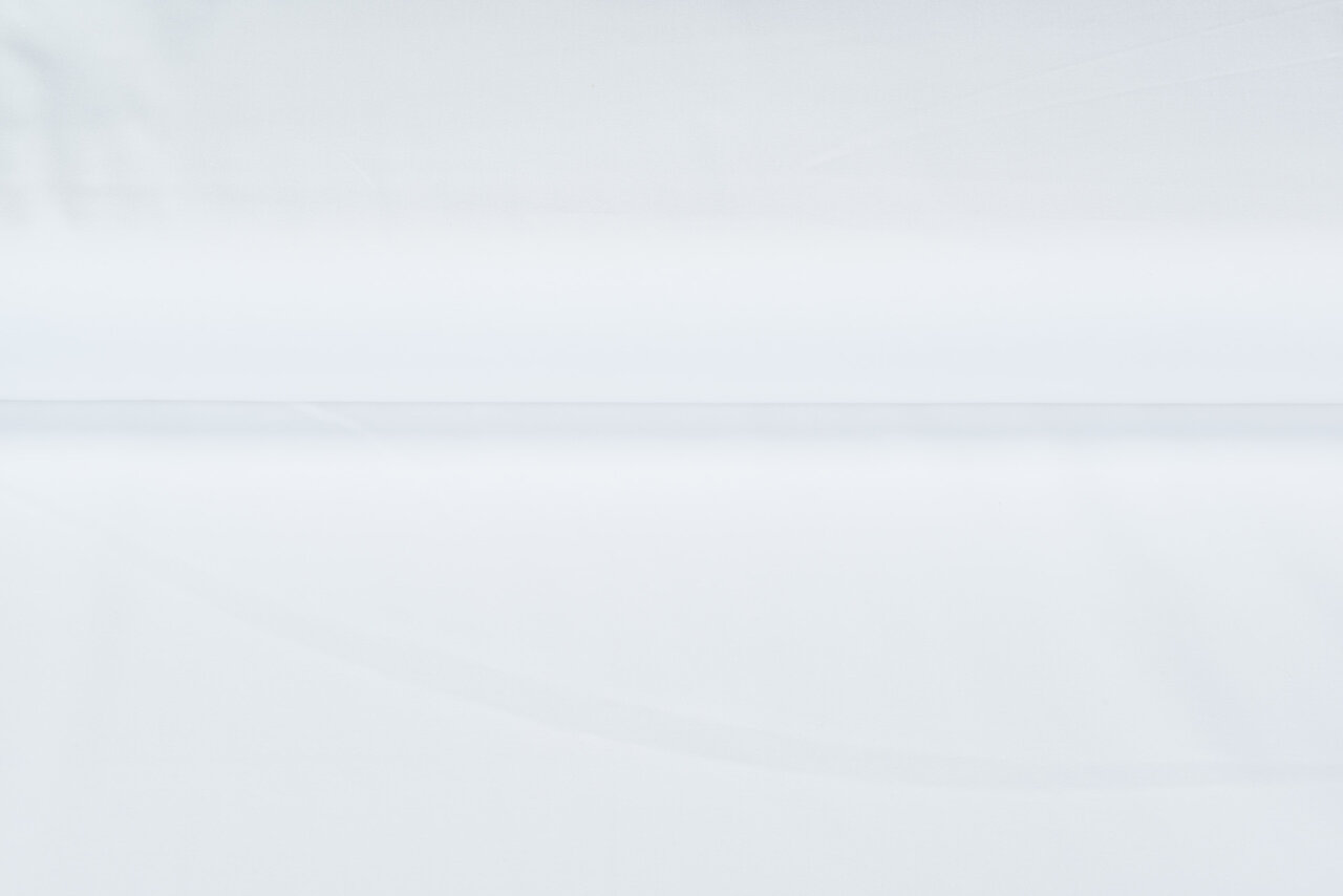 Katoenen Stretch wit