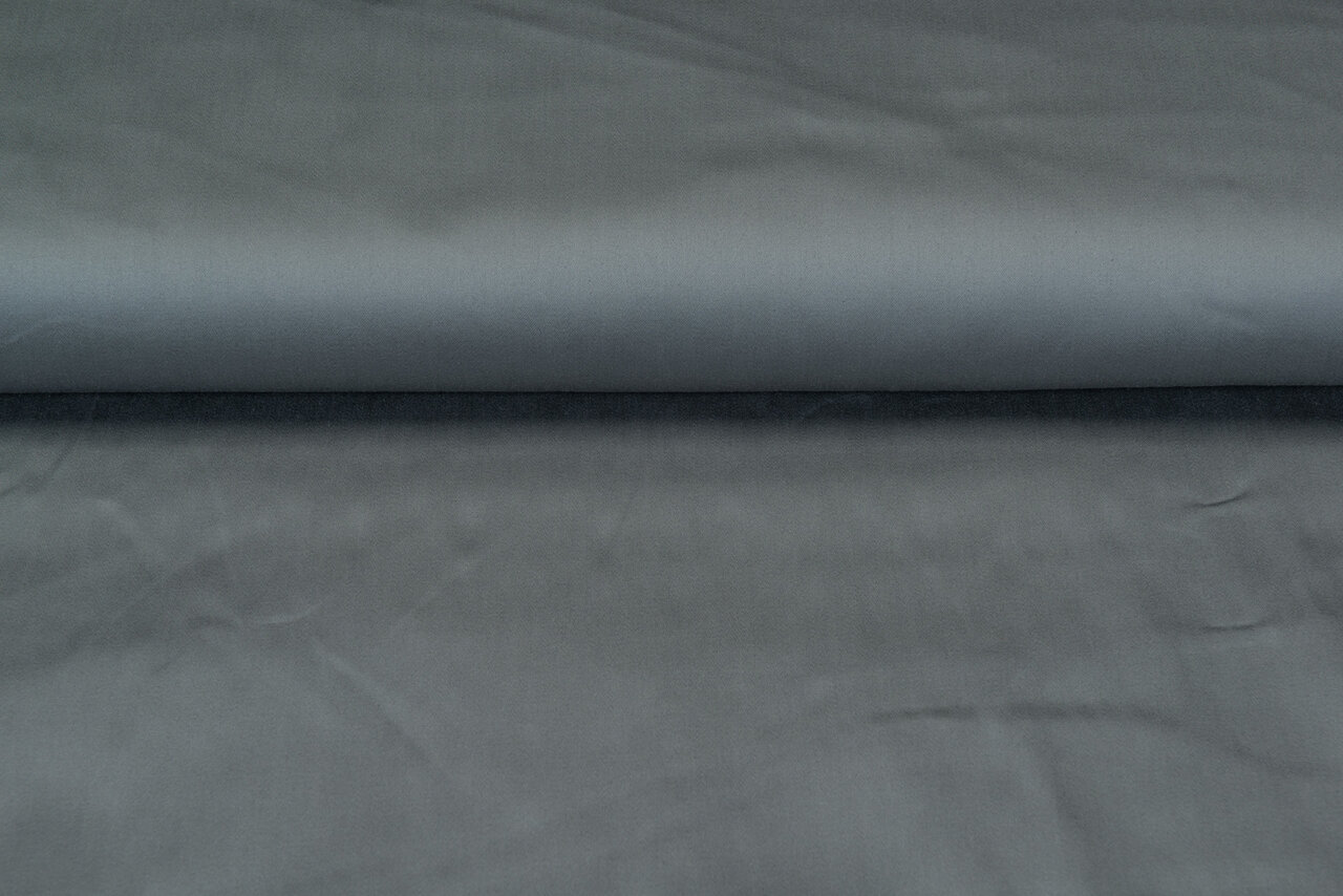 Katoenen Stretch grijs