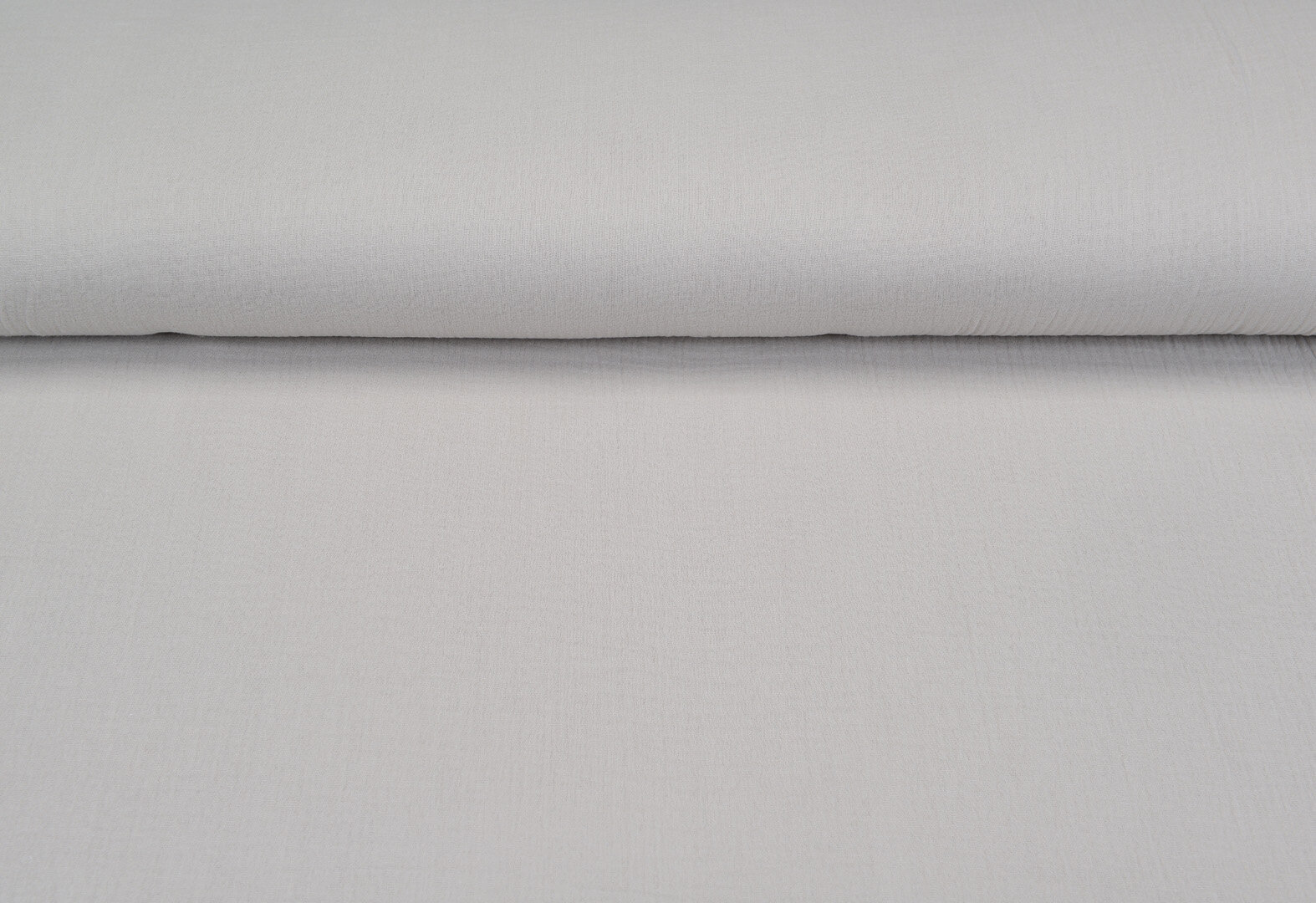 Katoenen mousseline uni lichtzand