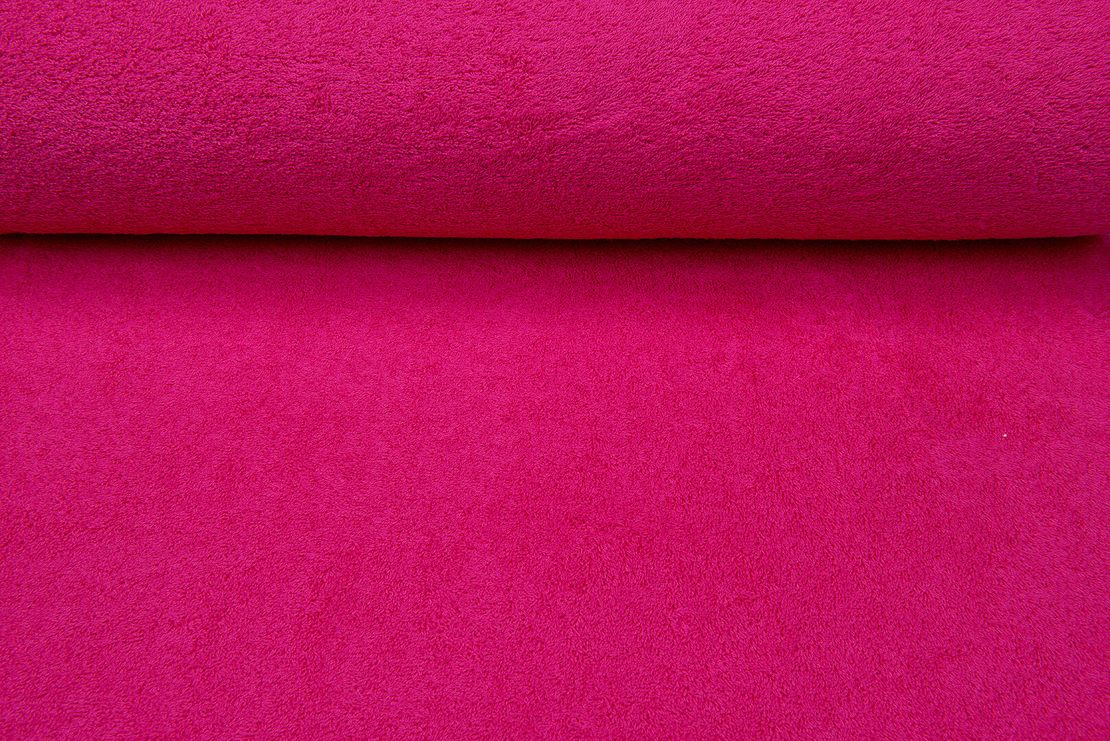 Frottee stoff rosa