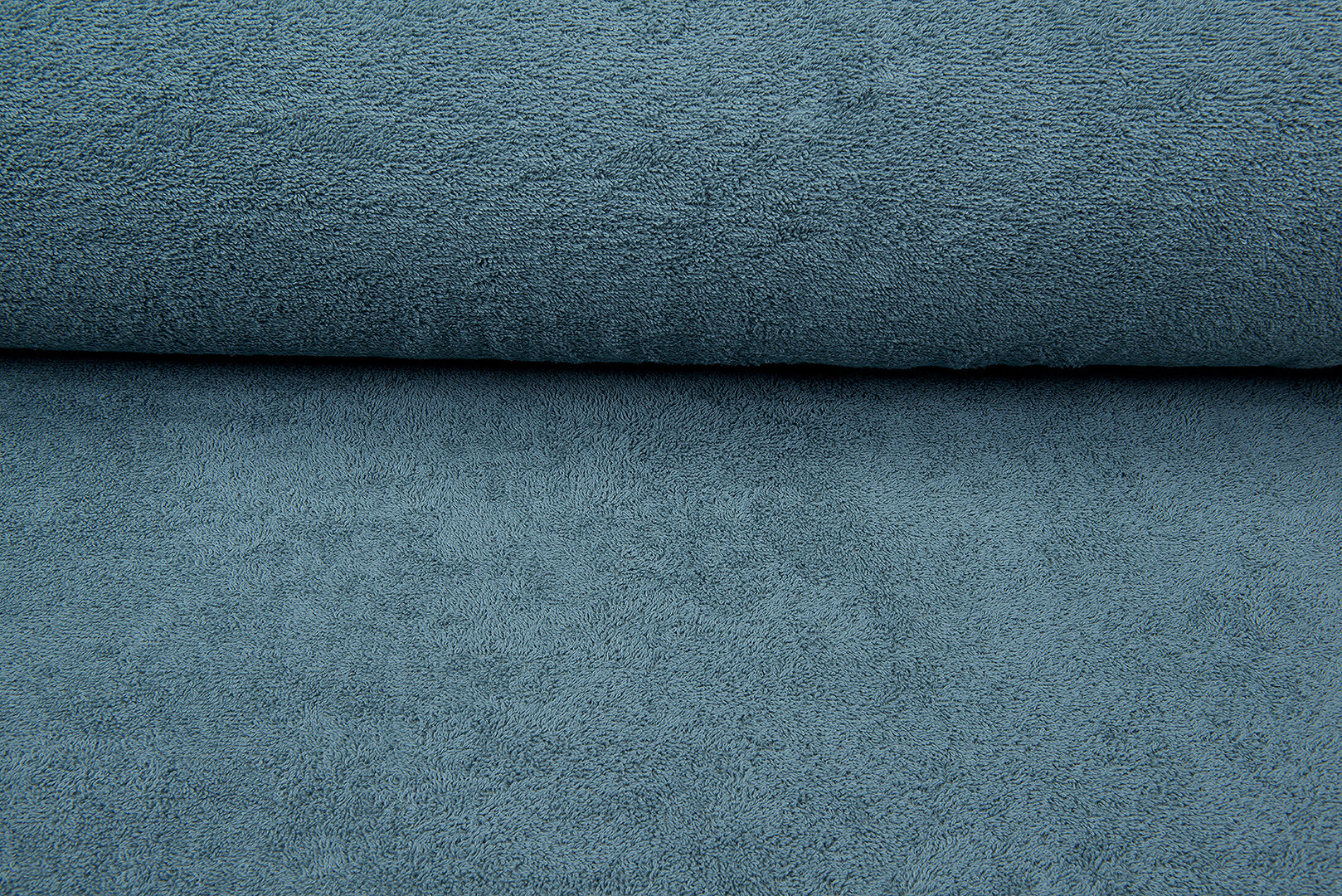 Frottee stoff dunkelmint