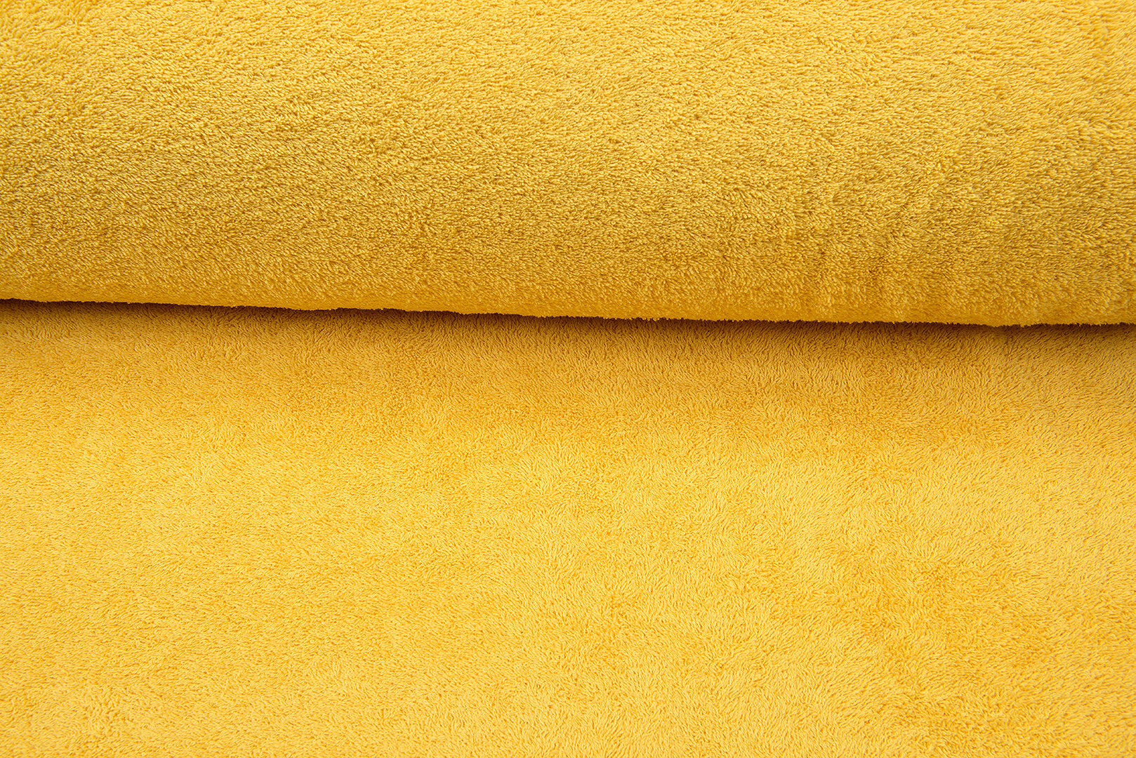 Frottee stoff gelb