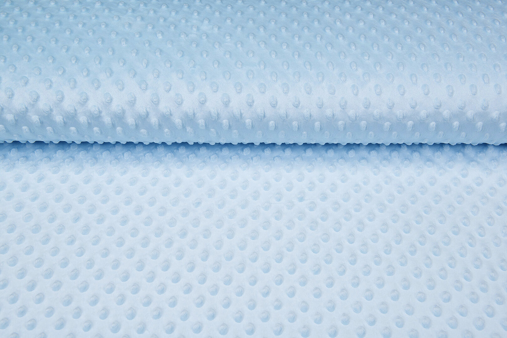 Minky fleece hellblau