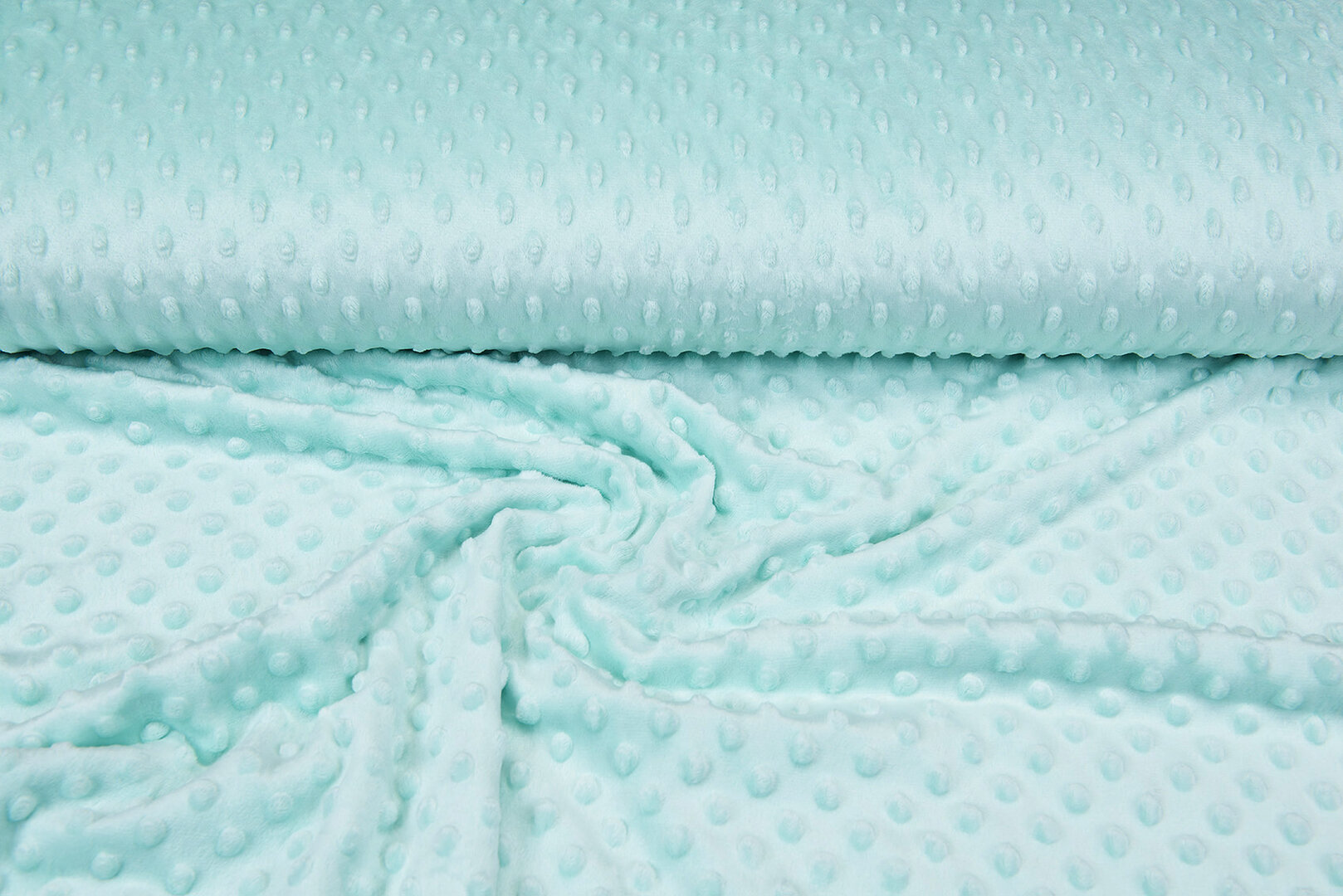 Minky fleece mint