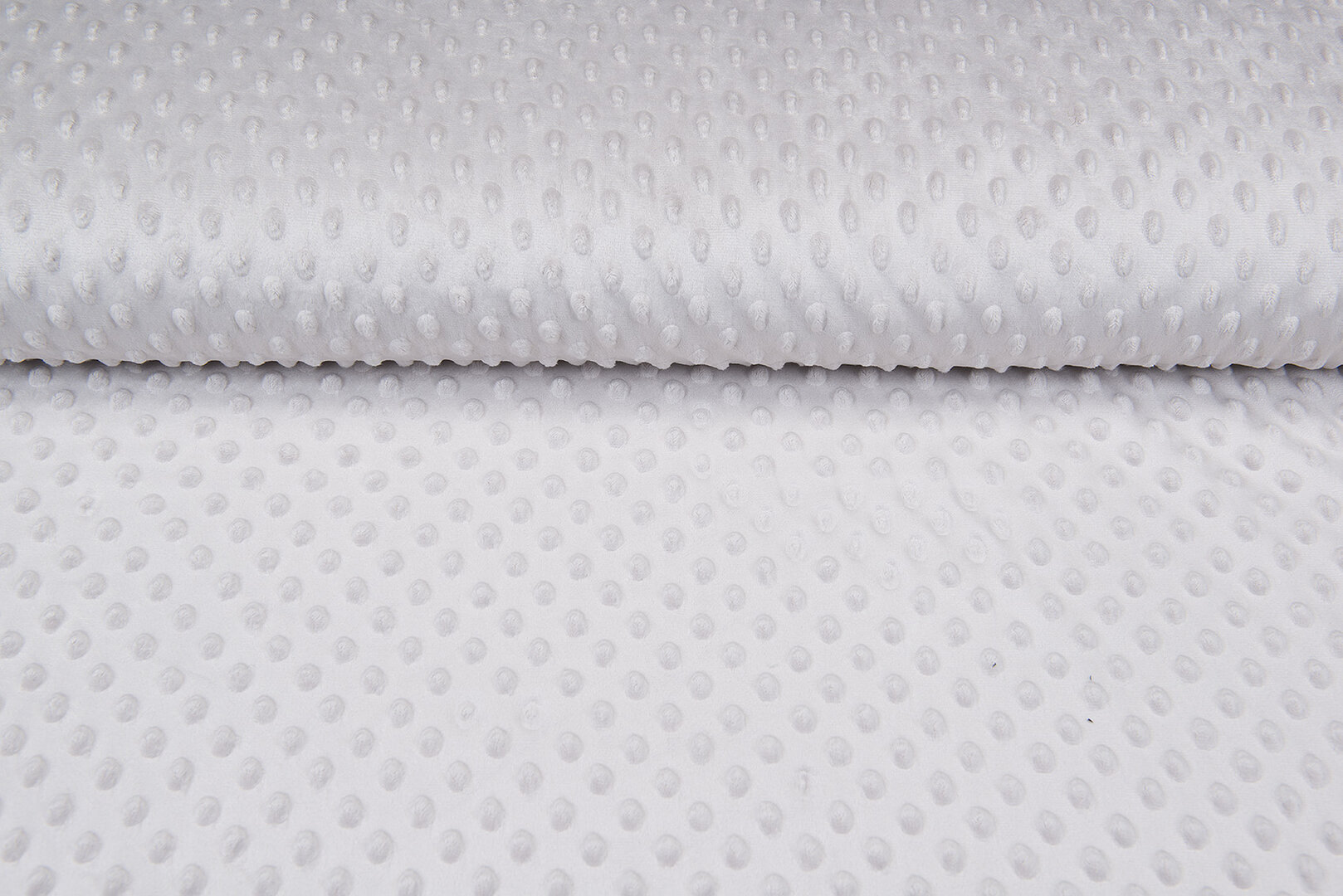 Minky fleece hellsand-grau