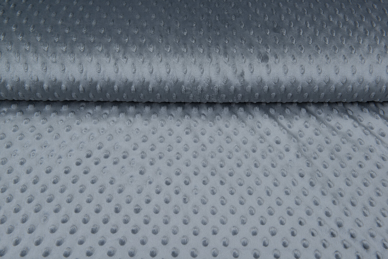 Minky fleece dunkelgrau