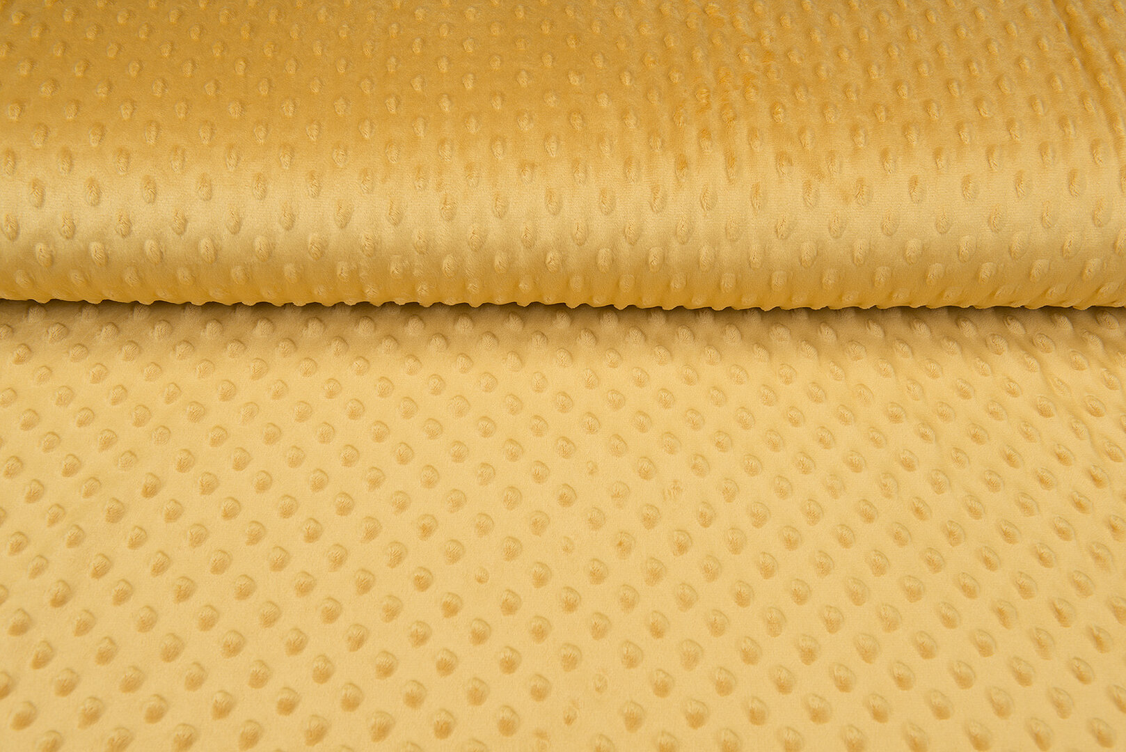 Minky fleece okergeel