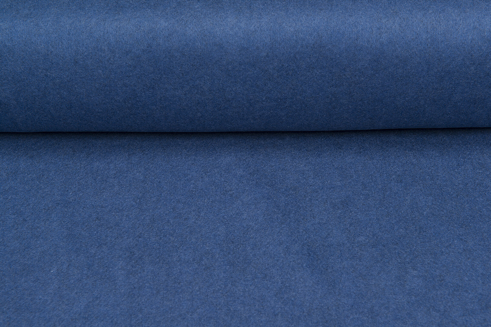 Filz 2mm blau meliert