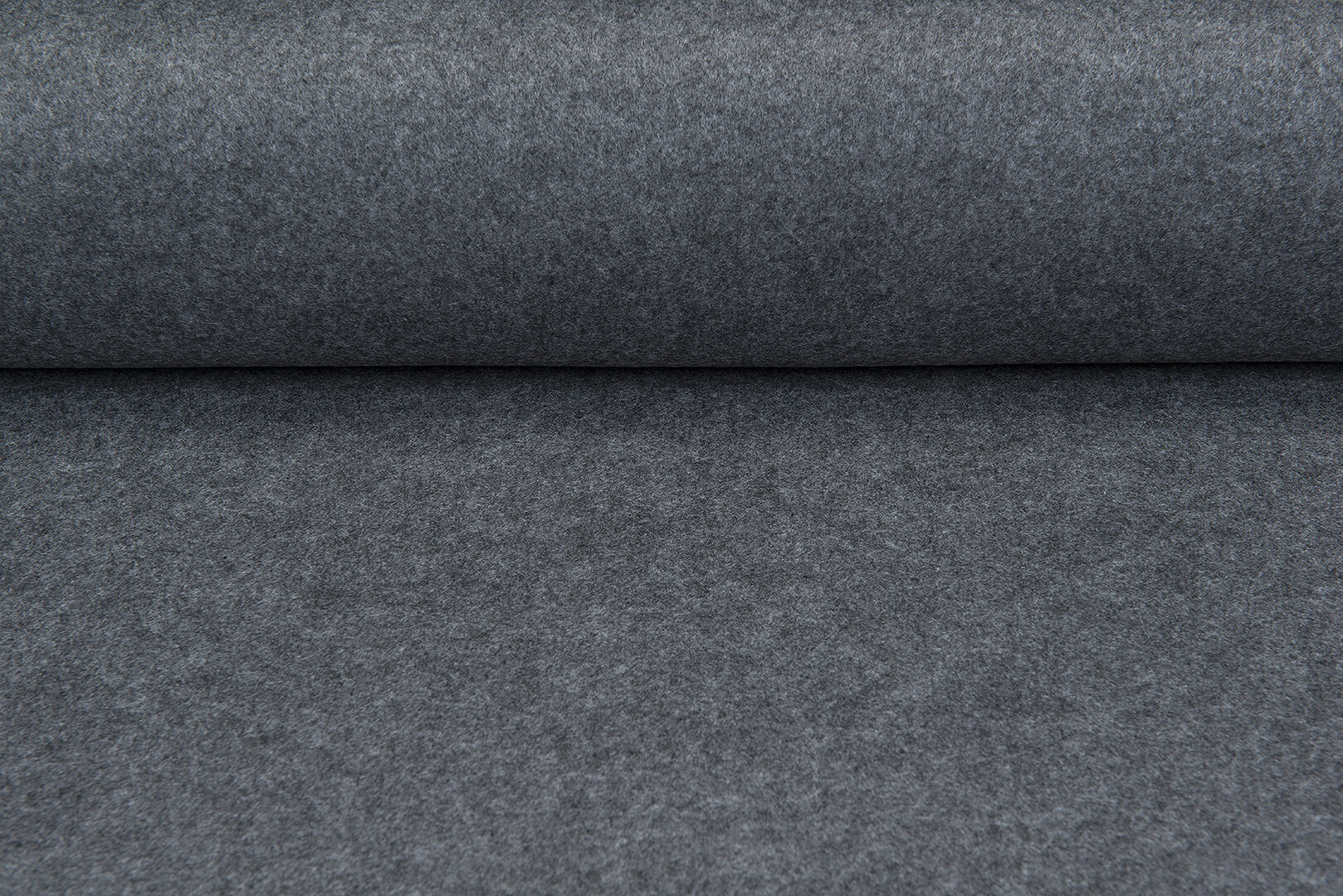 Filz 2mm dunkelgrau meliert