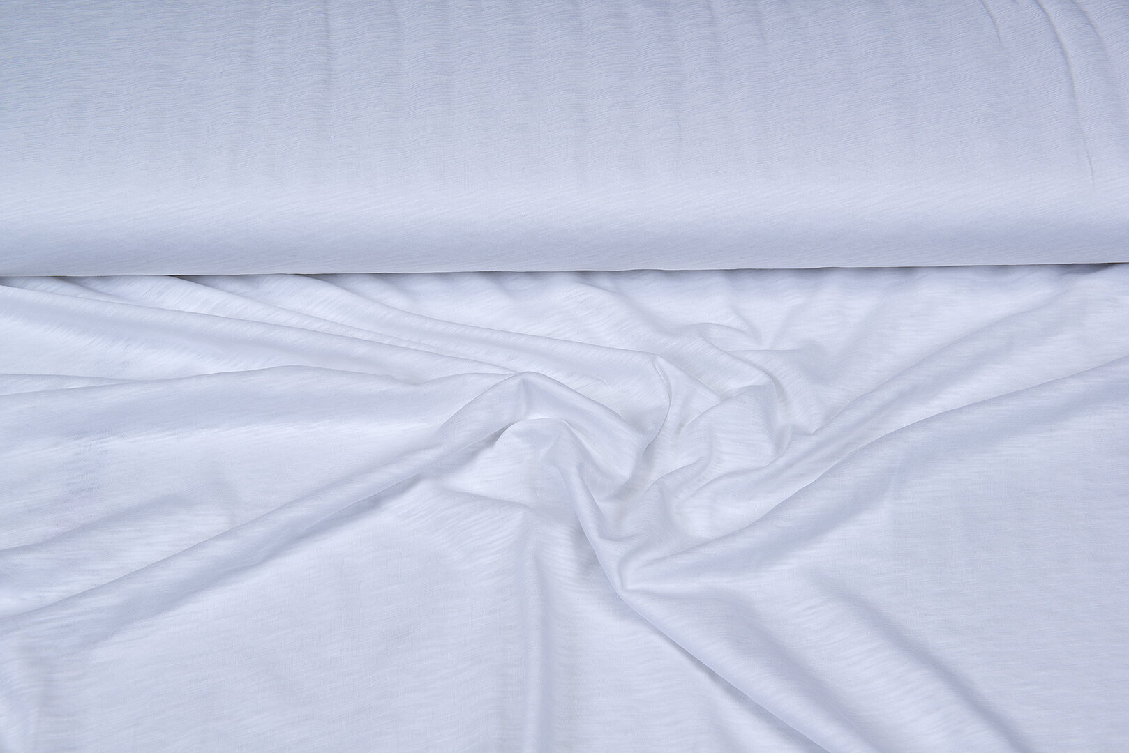 Viscose jersey crepe wit