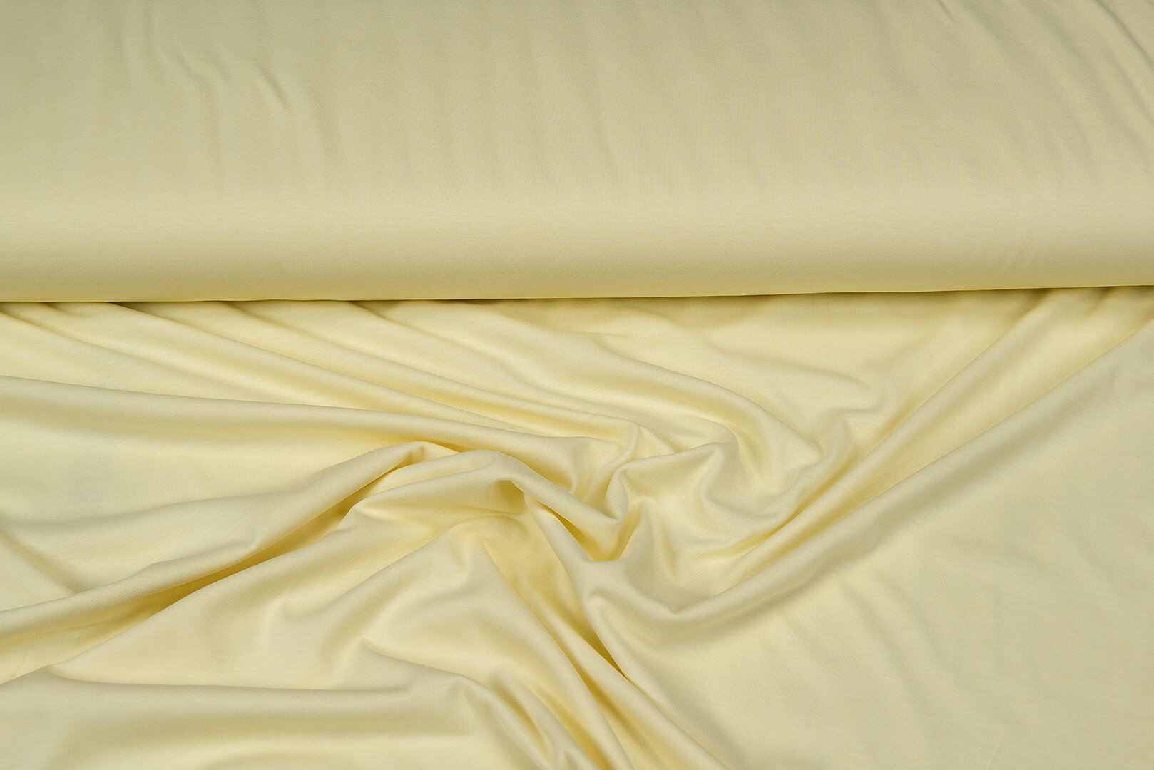 Viscose jersey lichtgeel