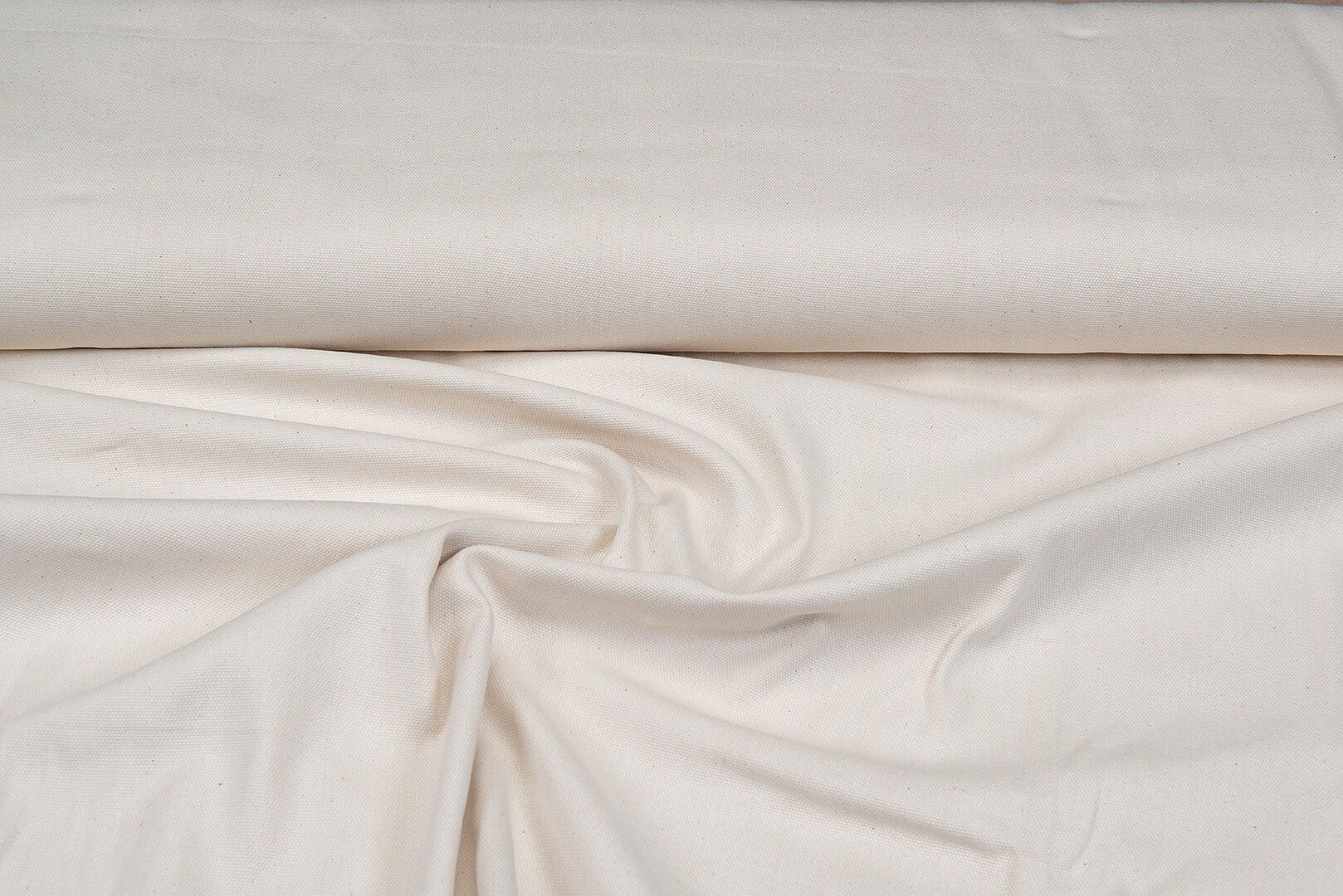 Canvas uni lichtbeige