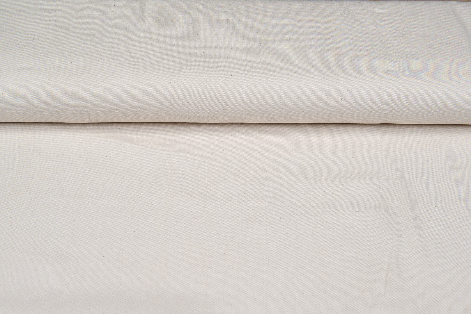 Canvas uni lichtbeige