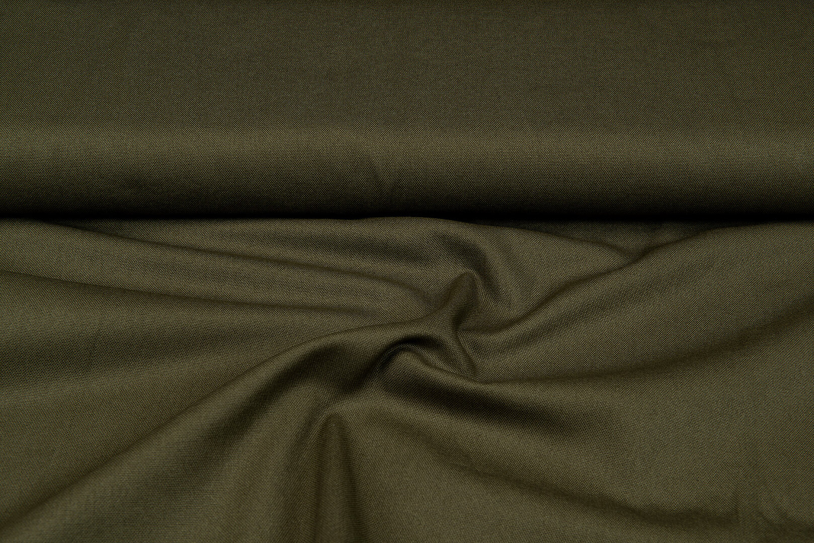 Canvas uni donkergroen