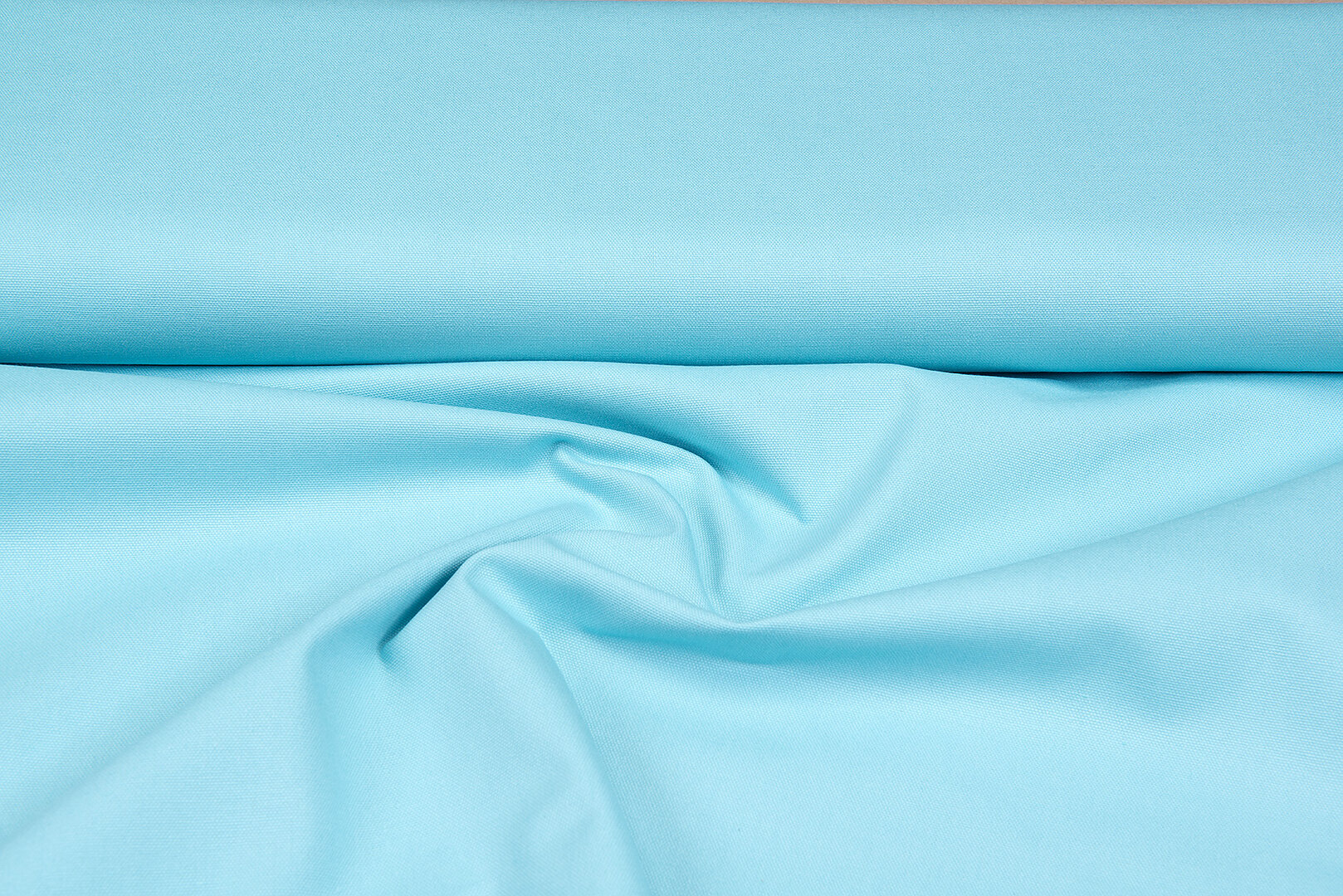 Canvas Uni aqua blau