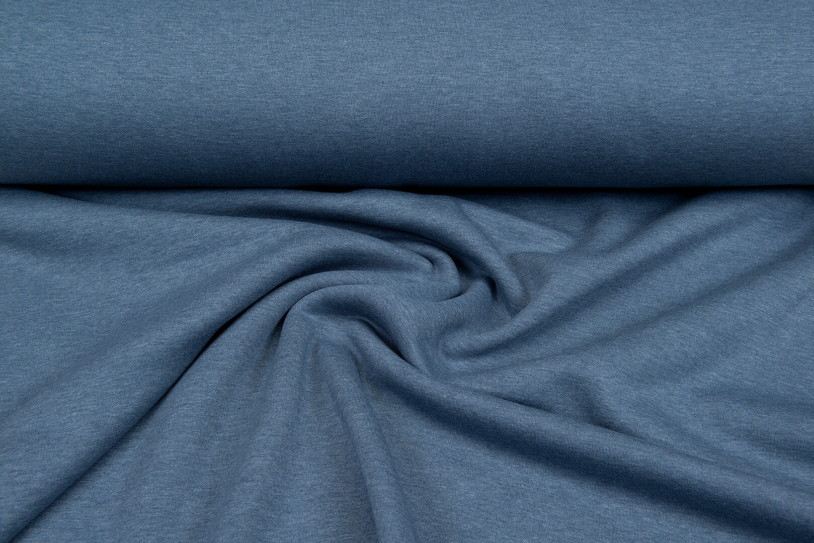 Sweat lichtpetrol-blauw melange