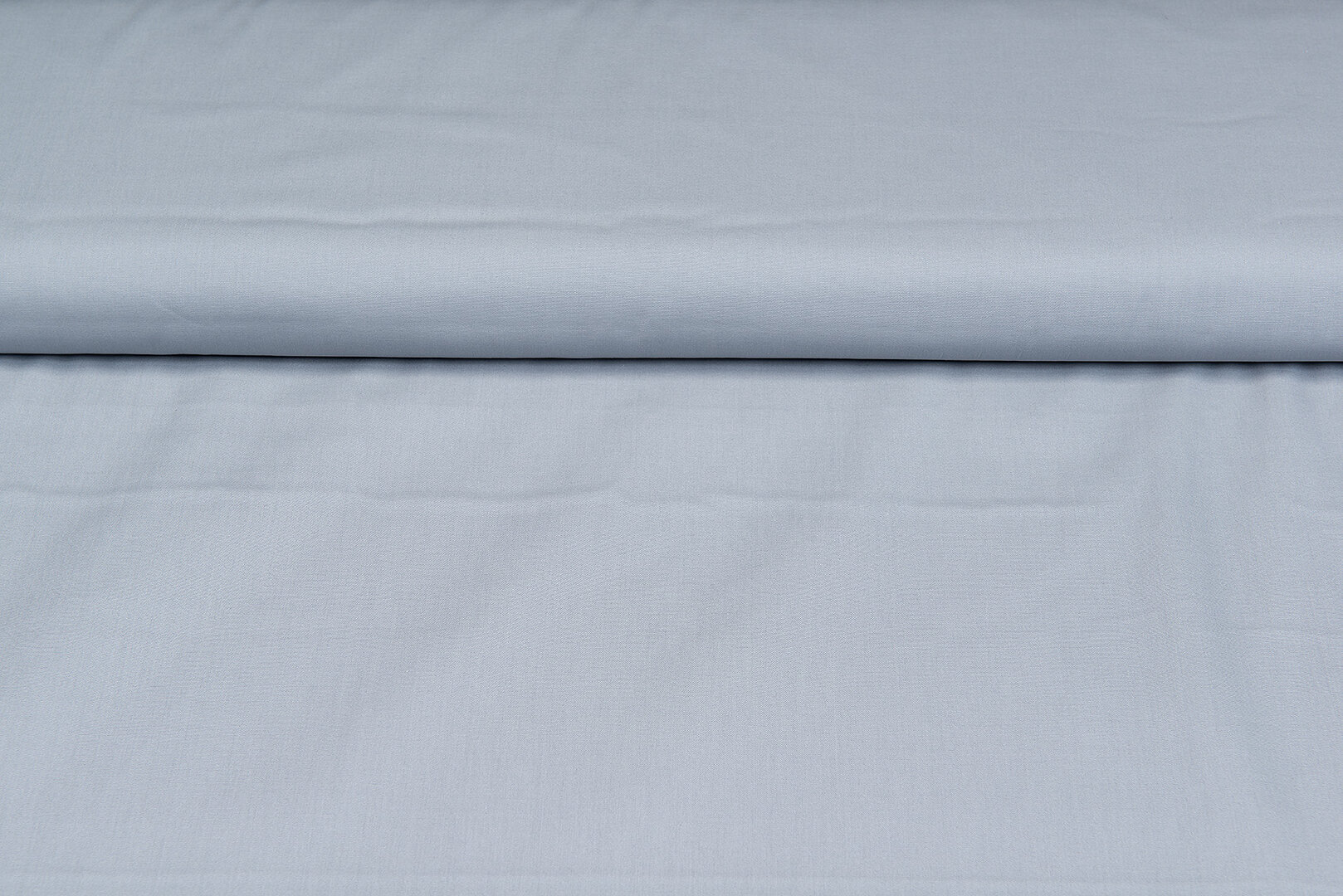 Katoen Poplin uni grijs