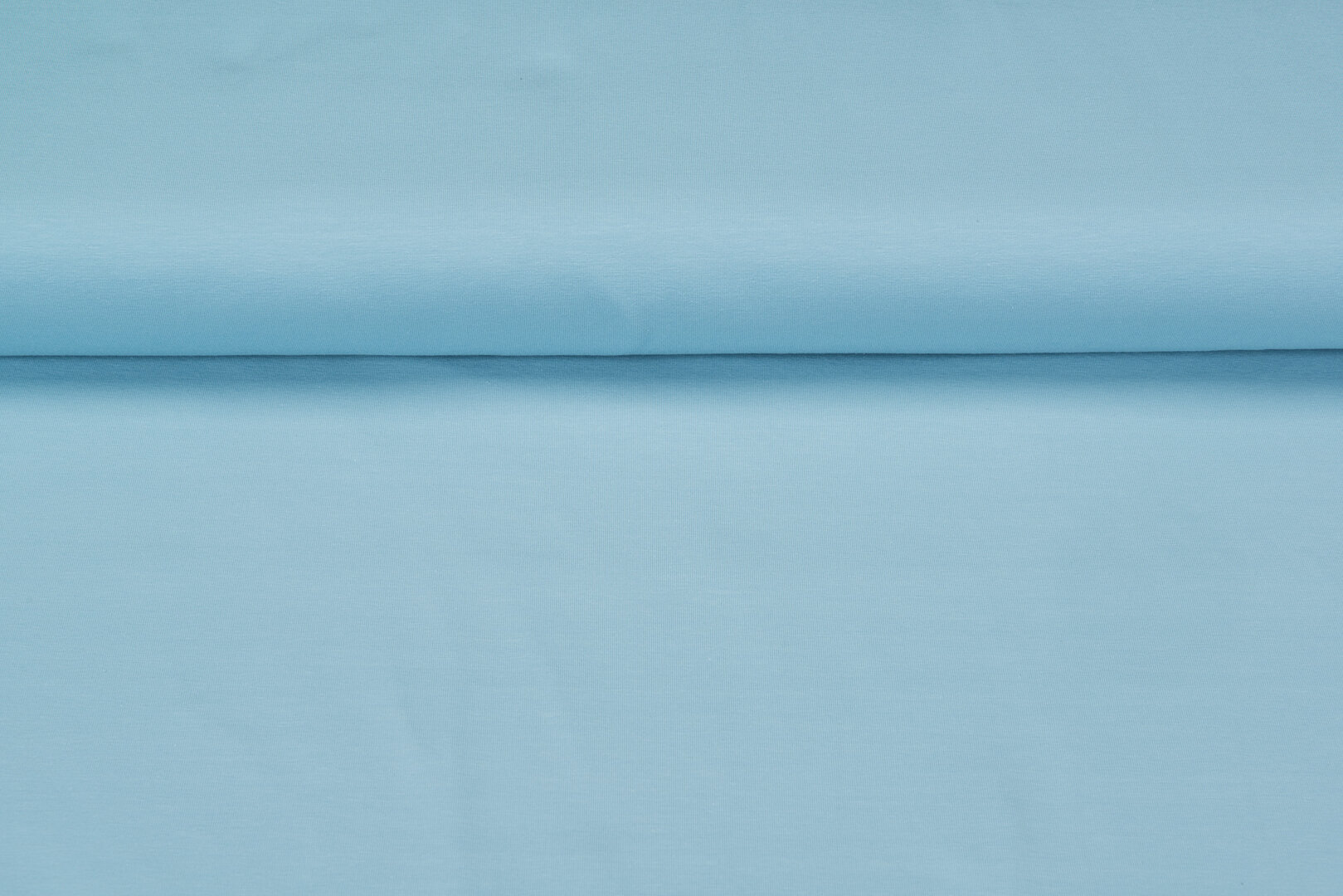 Katoenen Tricot uni lichtblauw