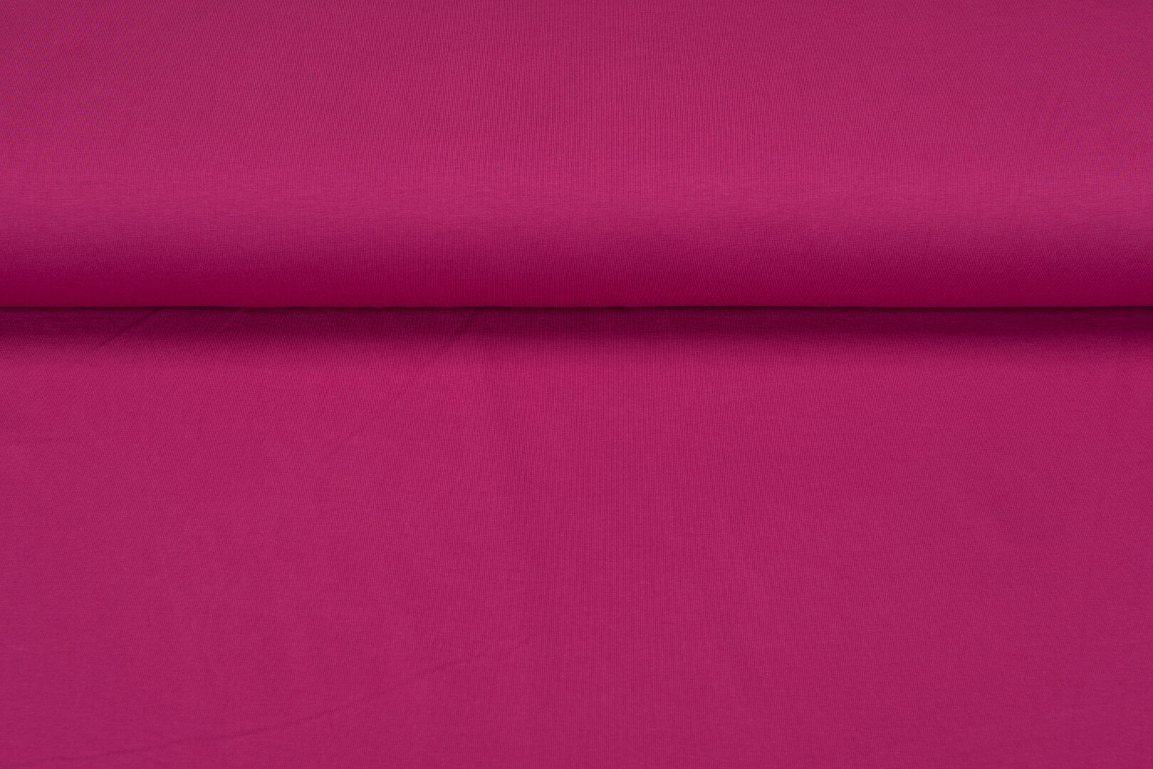 Katoenen Tricot uni donker cyclaam