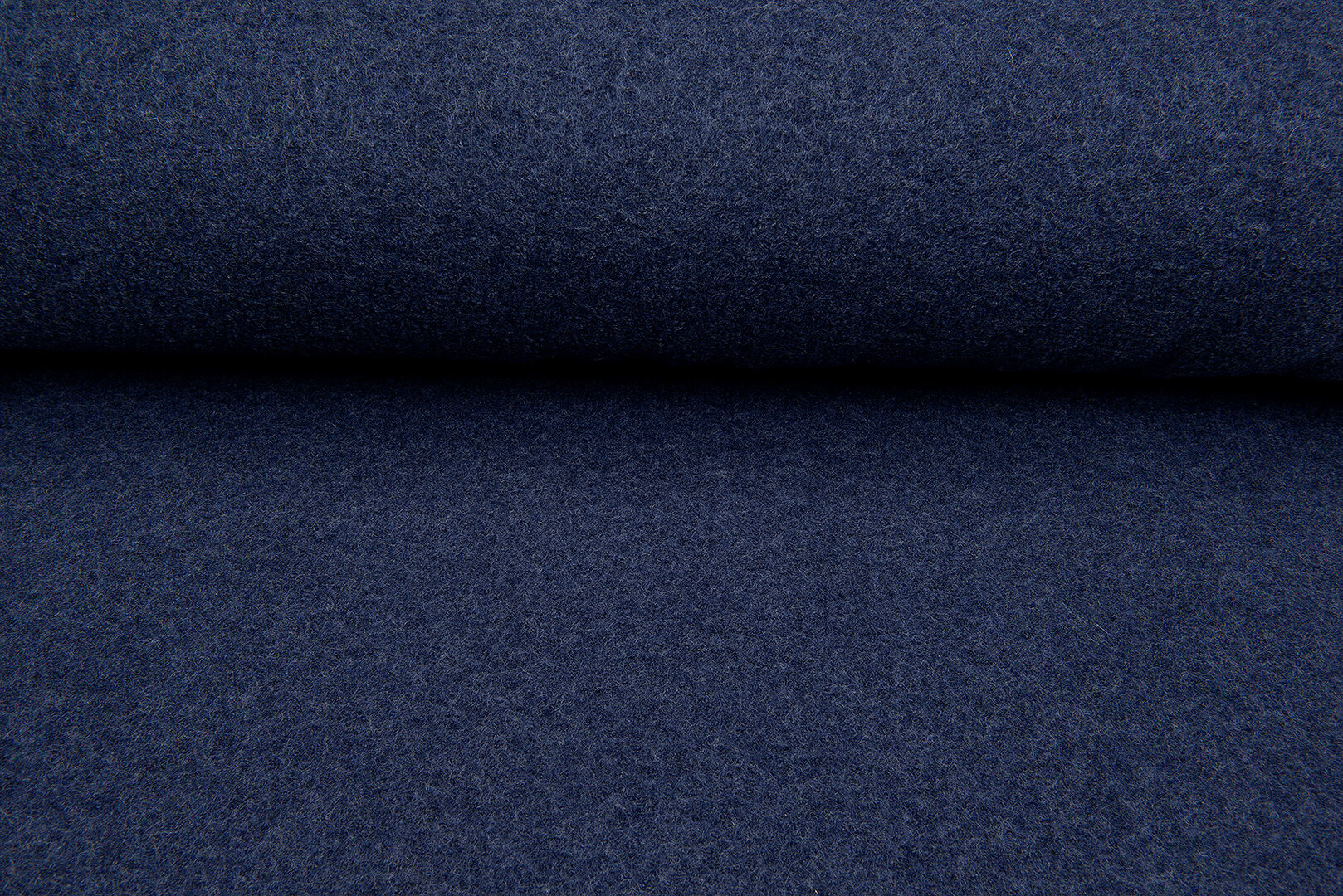 Walkloden blauw melange