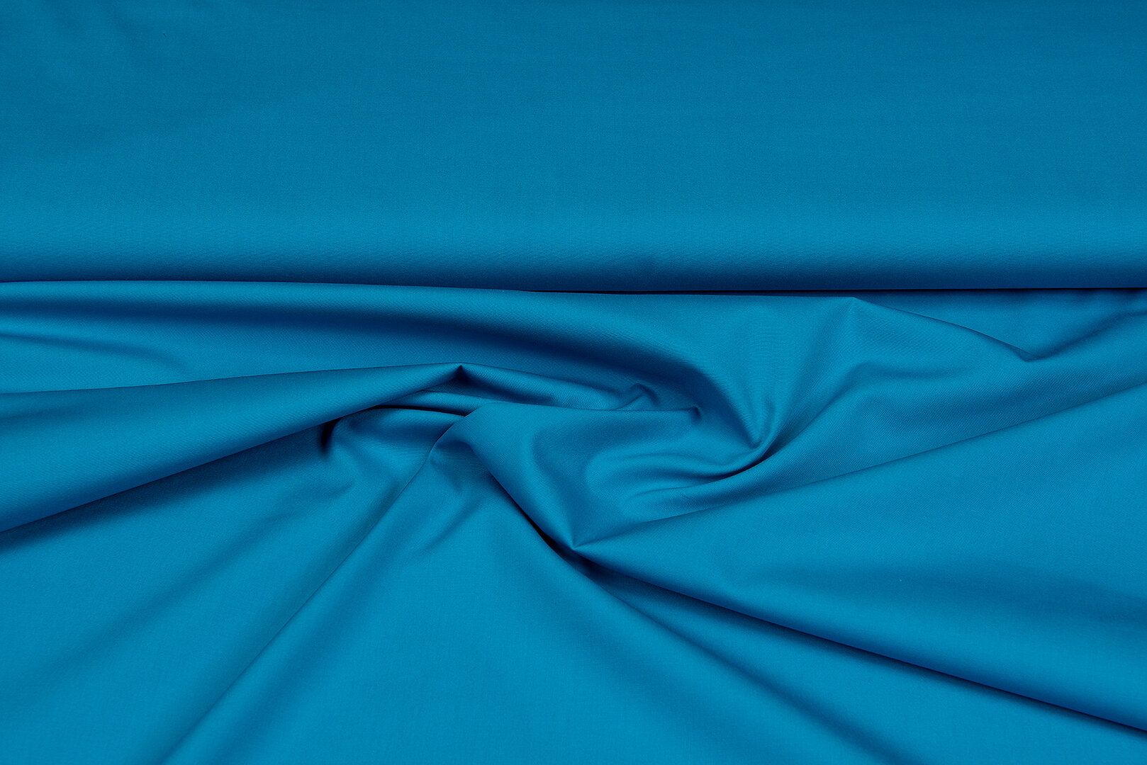 Baumwolle Popeline uni petrol