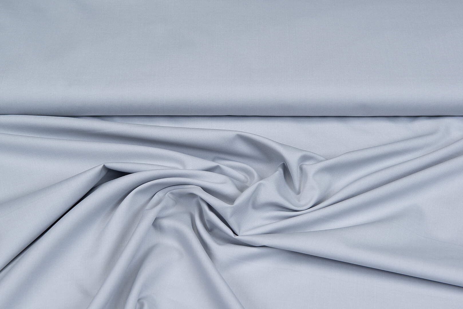 Baumwolle Popeline uni hellgrau