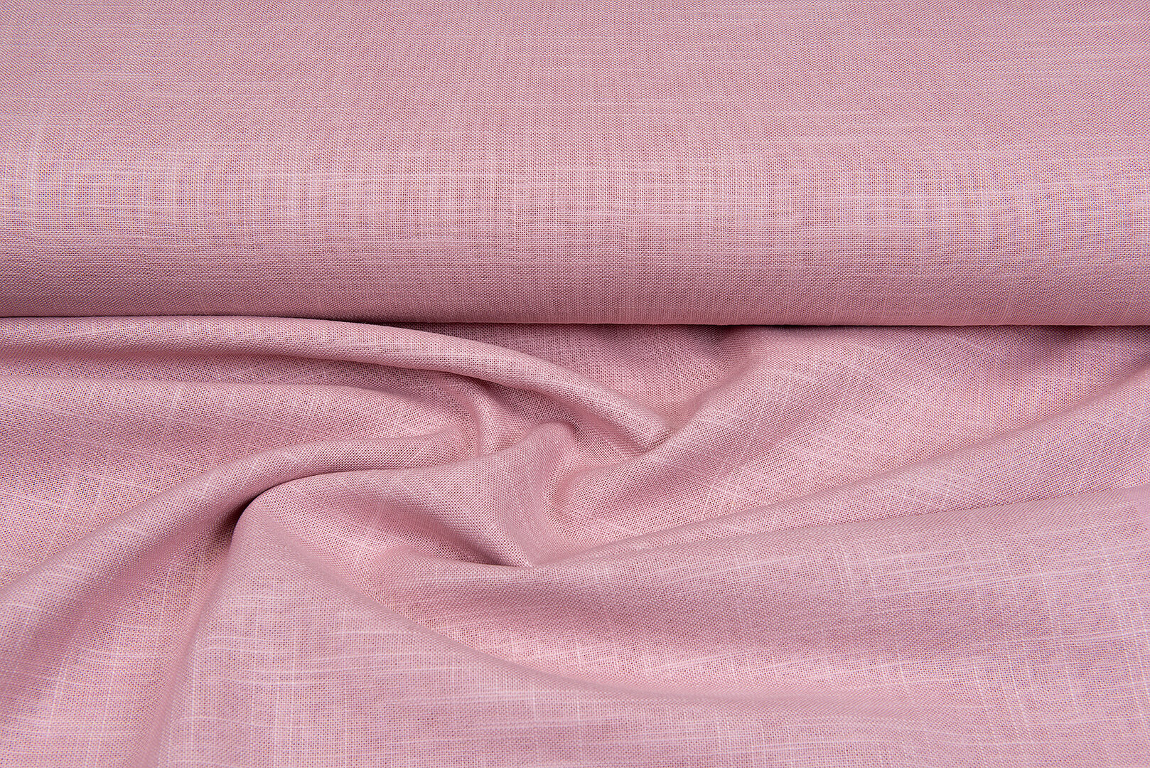 Viskose Leinen heavy altrosa