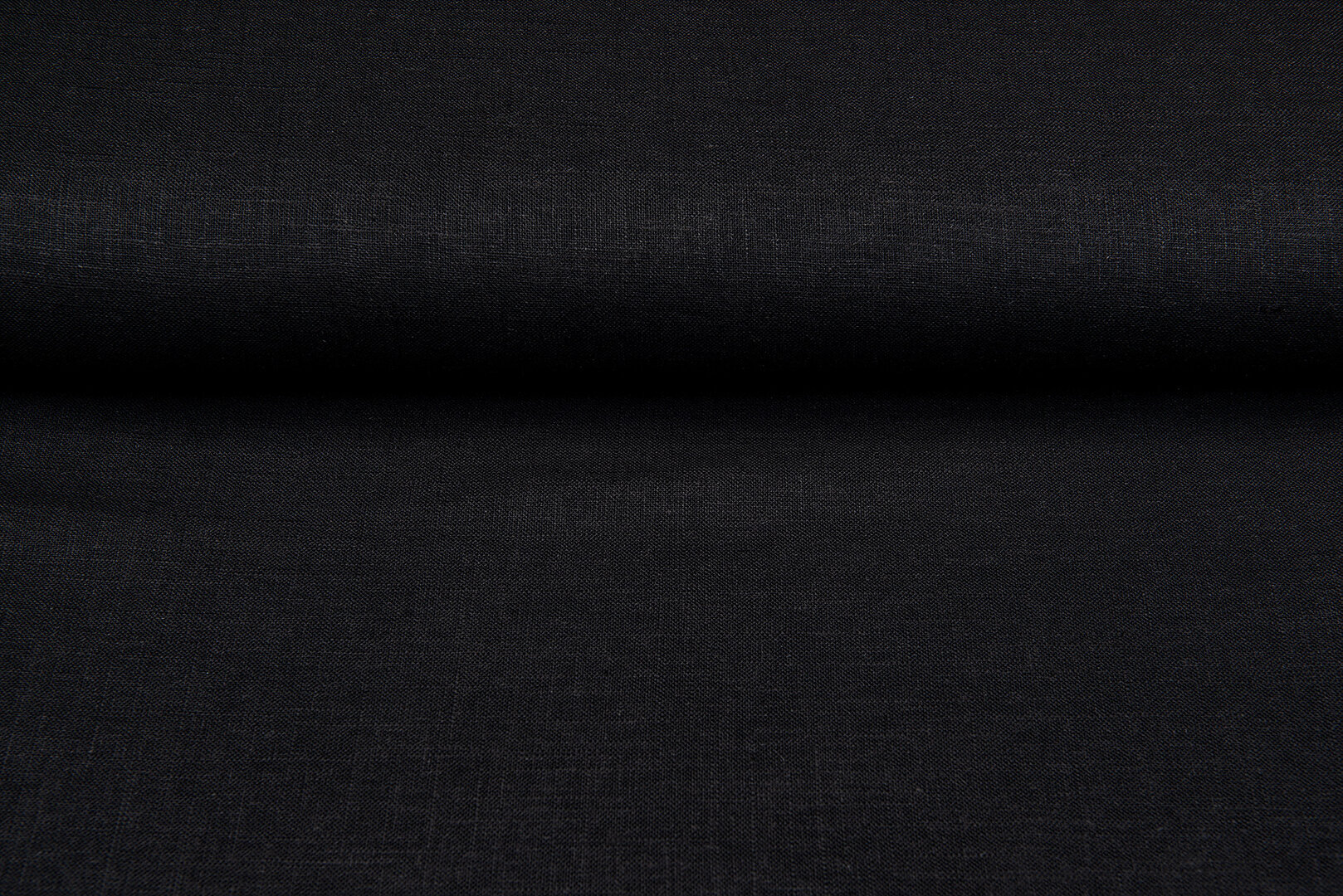 Viskose Leinen heavy schwarz