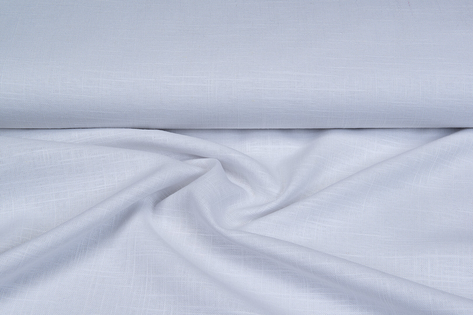 Viskose Leinen heavy weiss