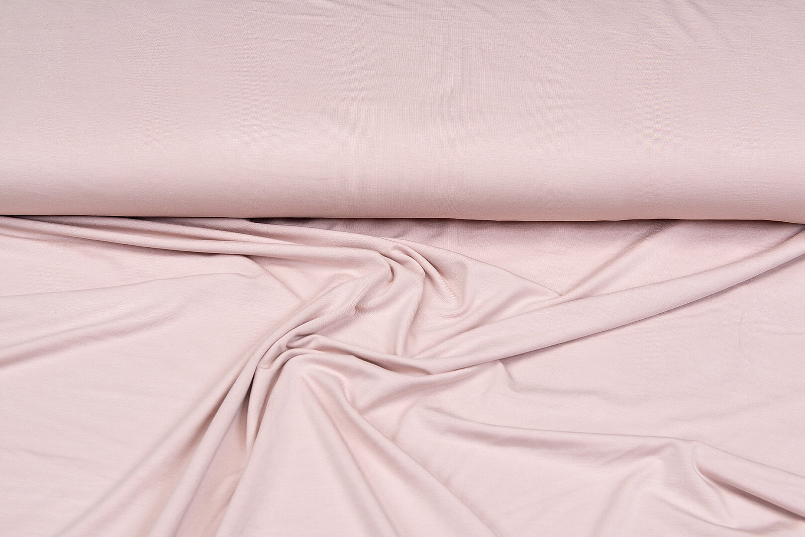 Bamboe Tricot uni pastel oudroze