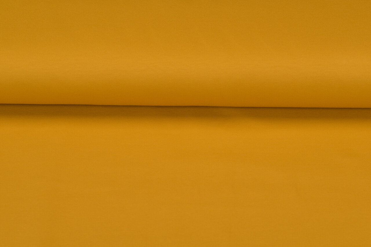 French Terry ockergelb