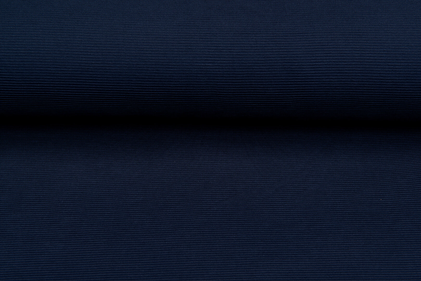 Ottoman Rib jersey donkerblauw