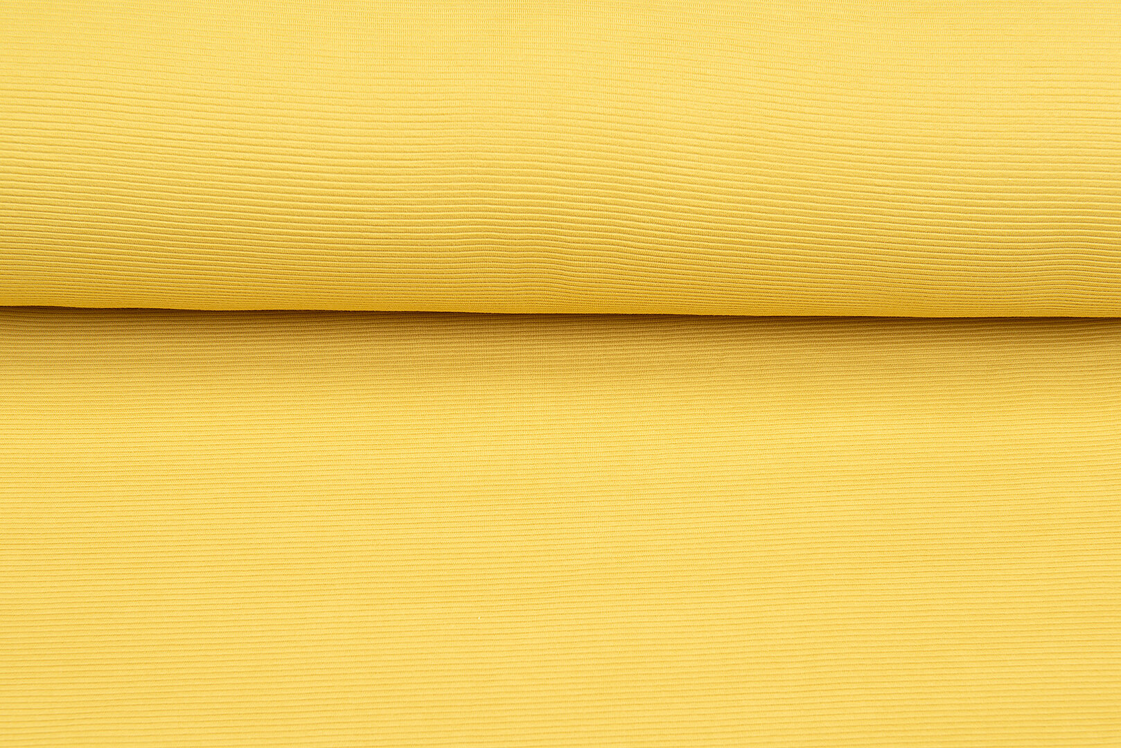 Ottoman Rib jersey geel