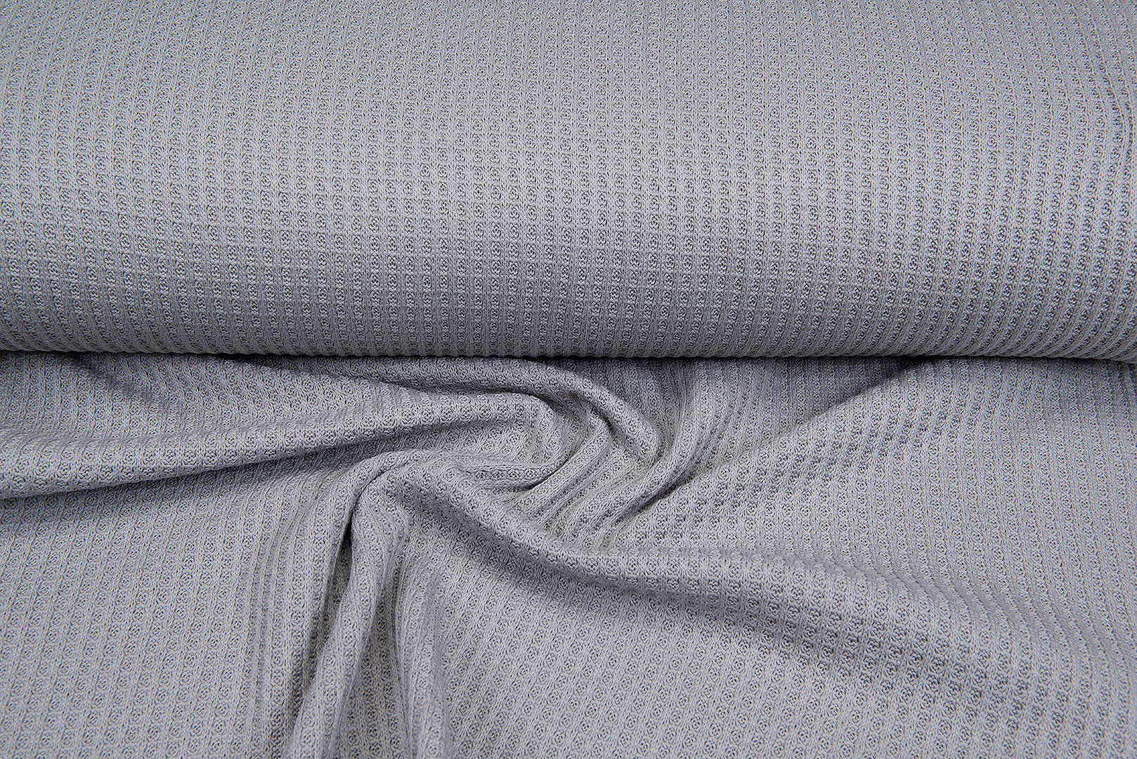 Gebreide wafel big knit grijs