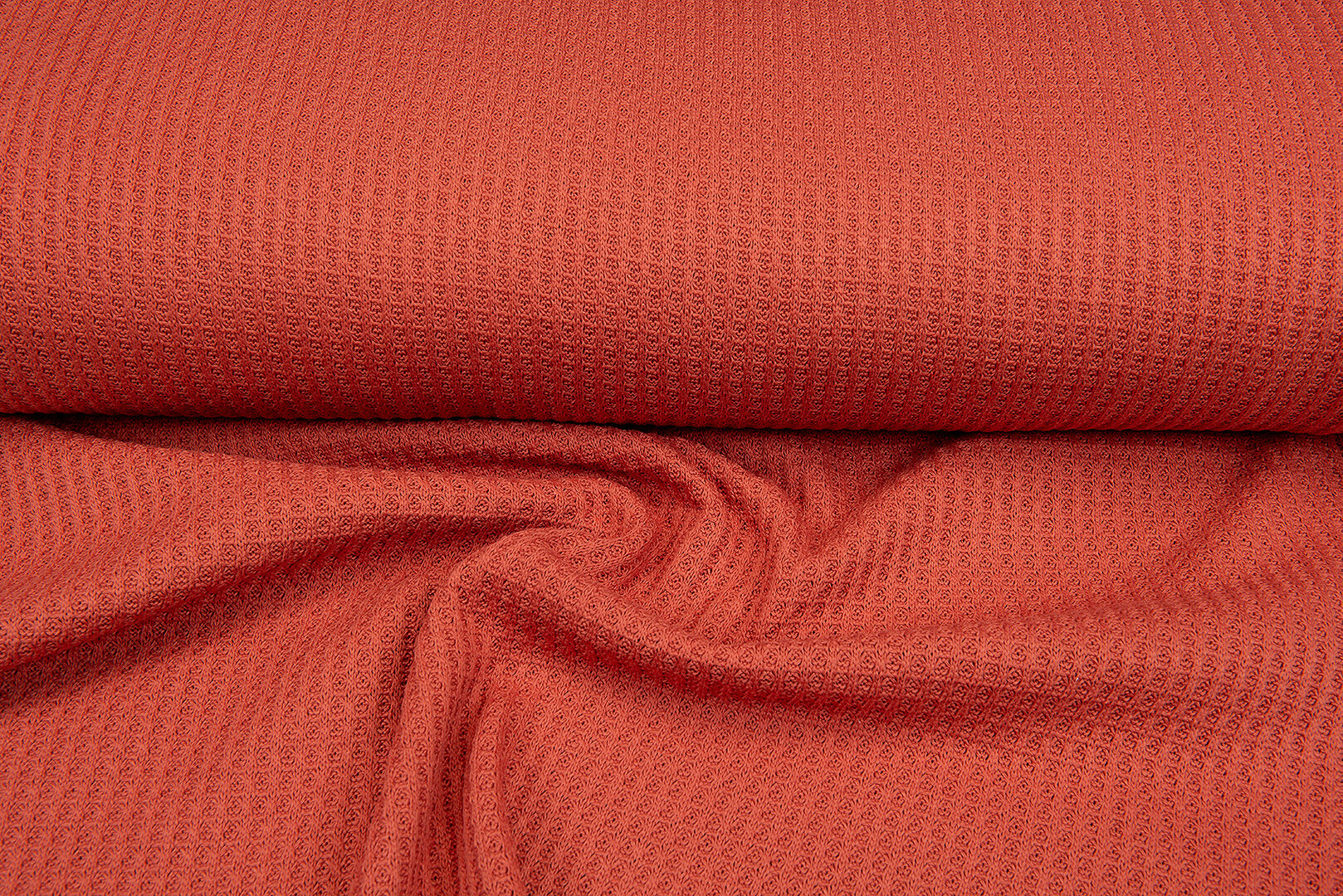 Gebreide wafel big knit roest