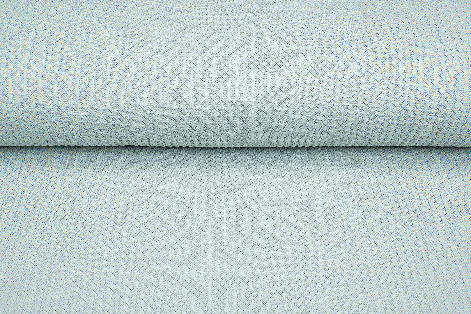 Gebreide wafel big knit mint