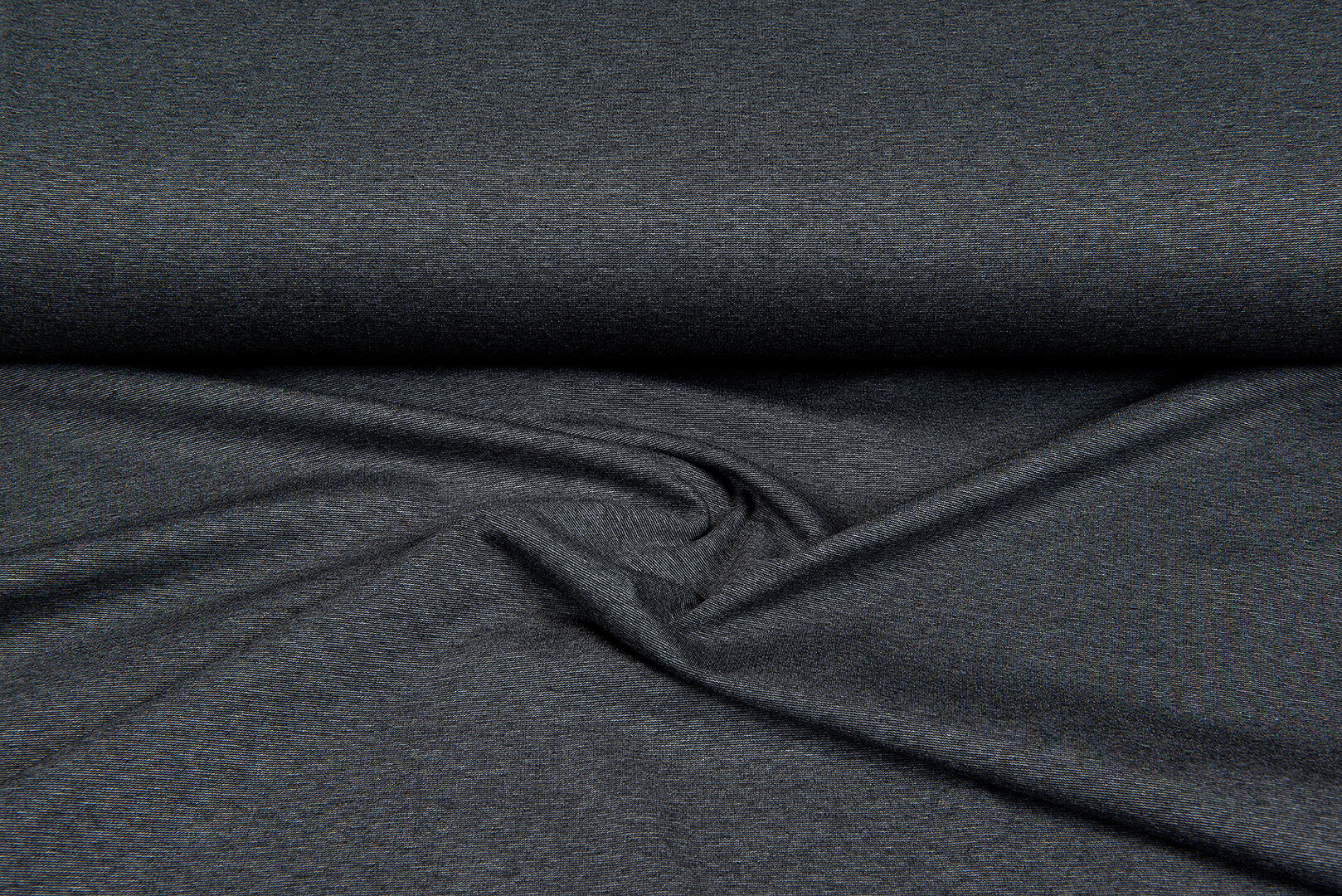 Romanit Jersey Anthrazit meliert