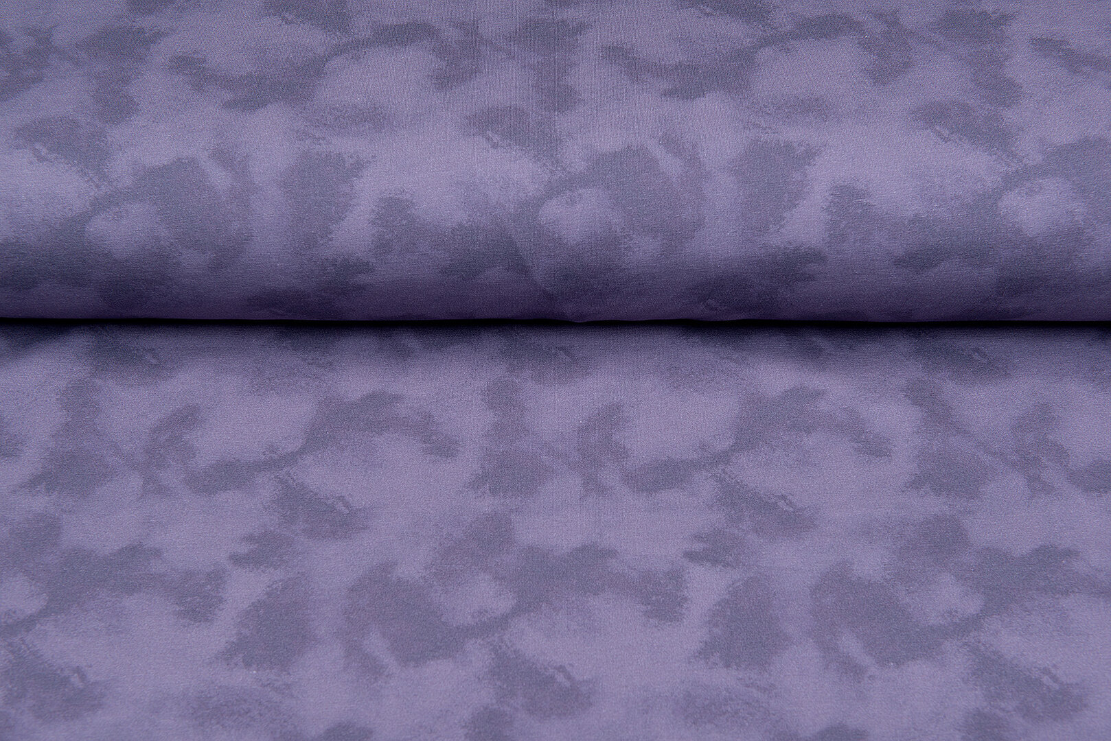 Katoenen Tricot digitaal bedrukt melange paars