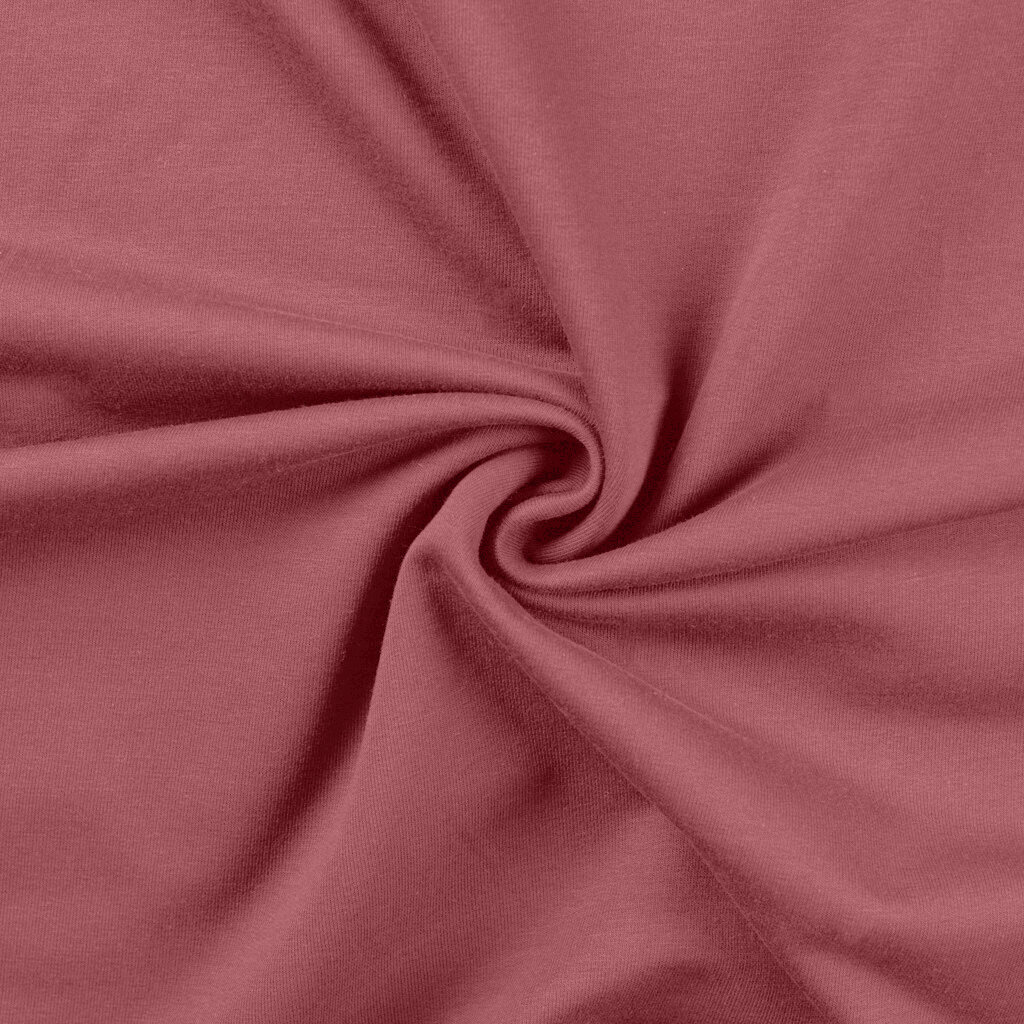 French terry donker oudroze