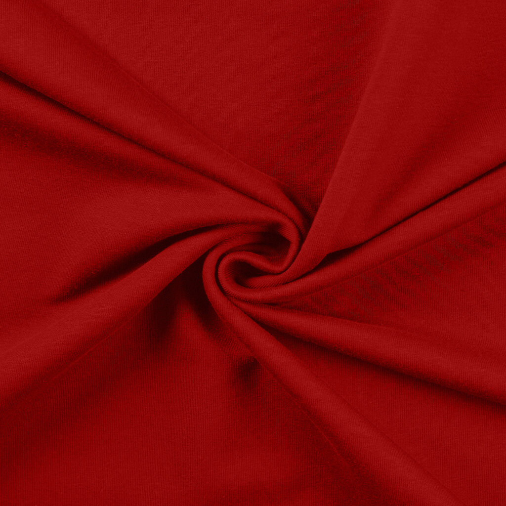 French terry donkerrood