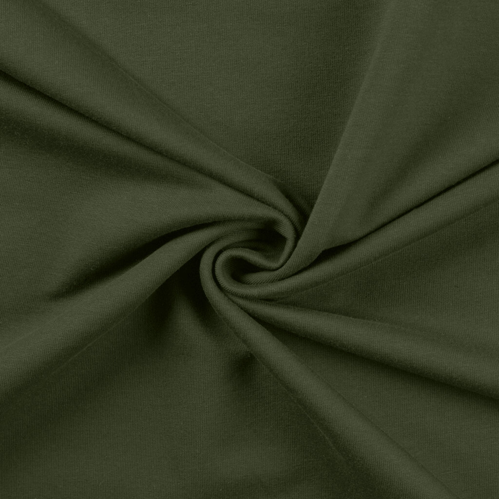 French terry legergroen