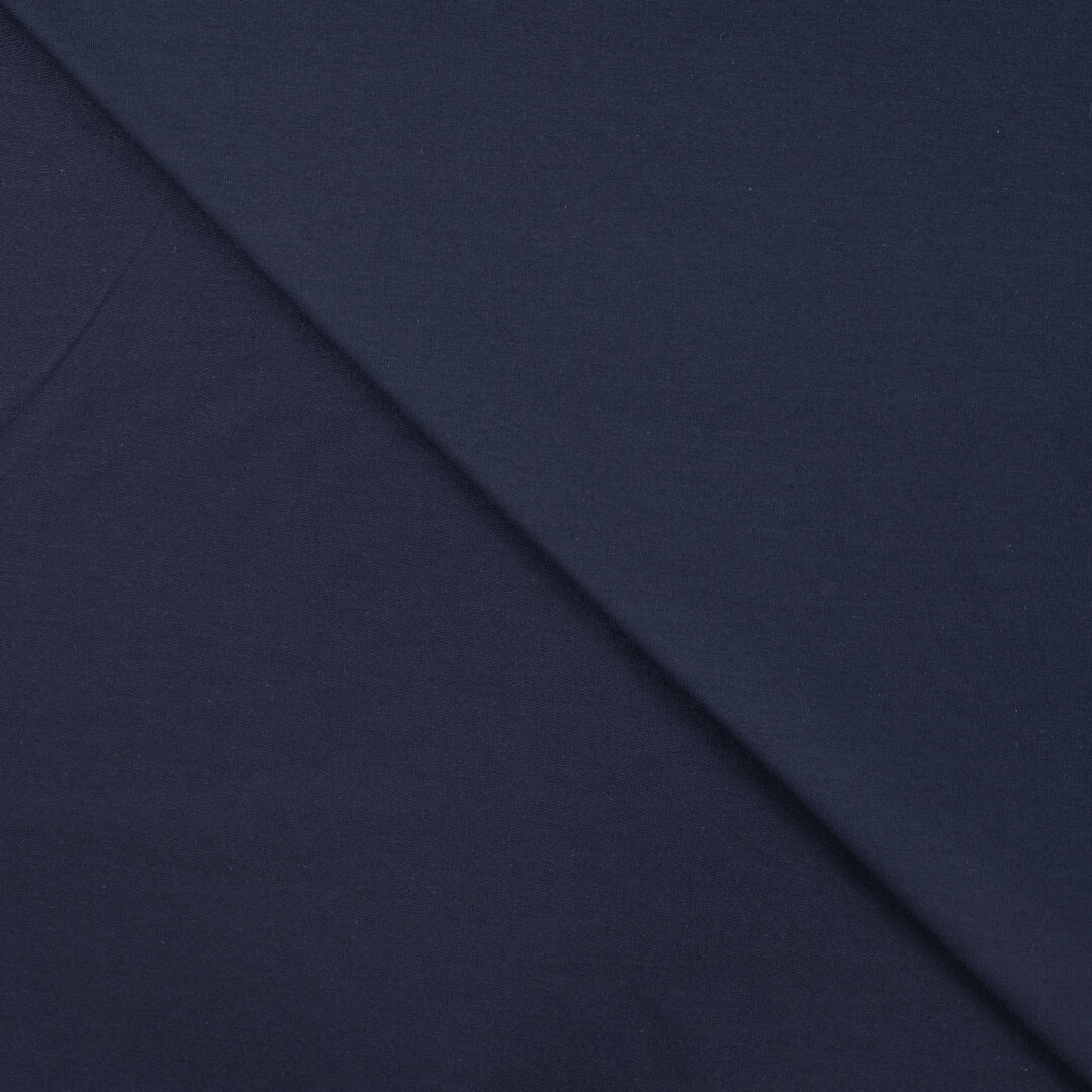 French terry donkerblauw