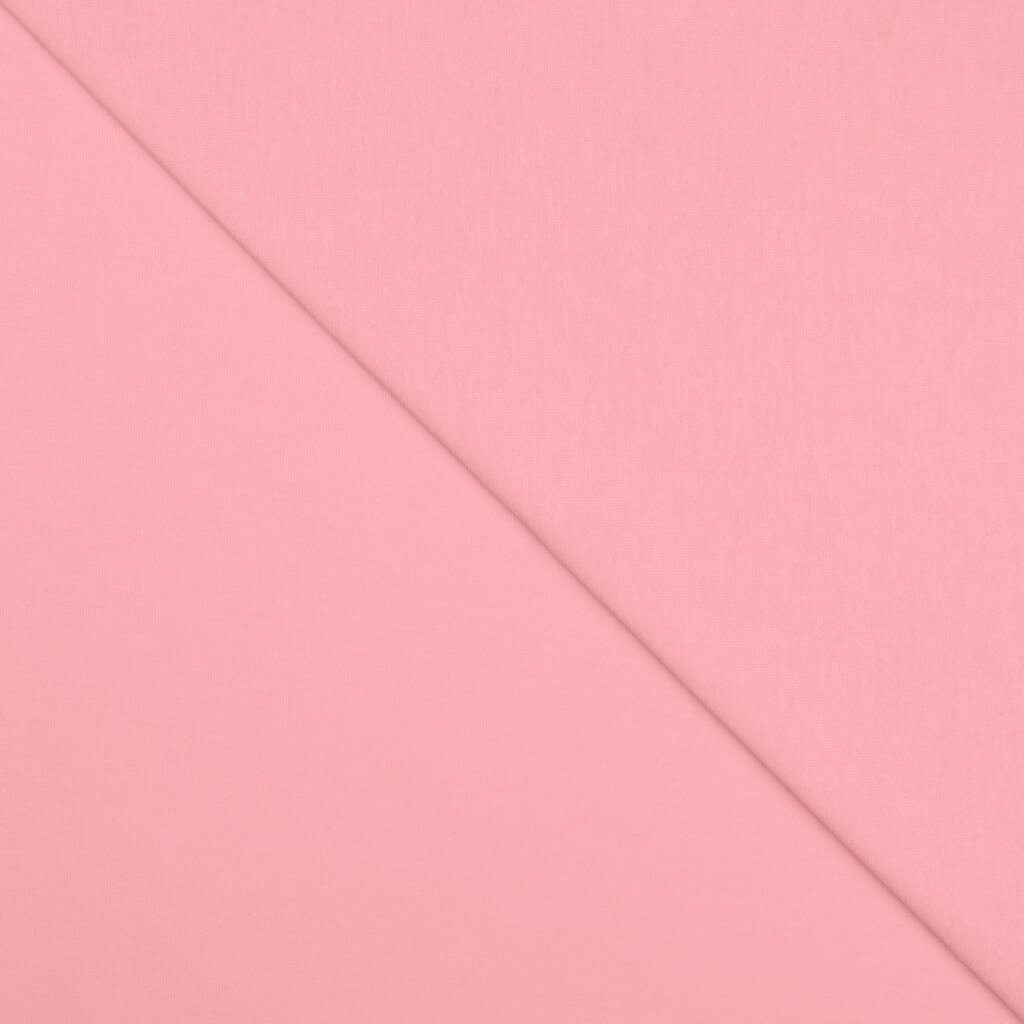 Katoenen tricot lichtroze