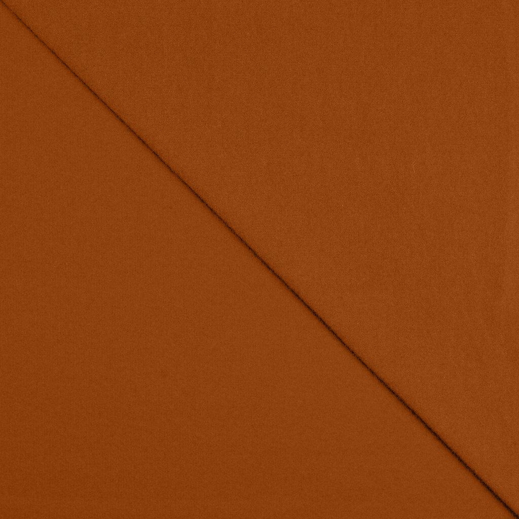 Katoenen tricot caramel