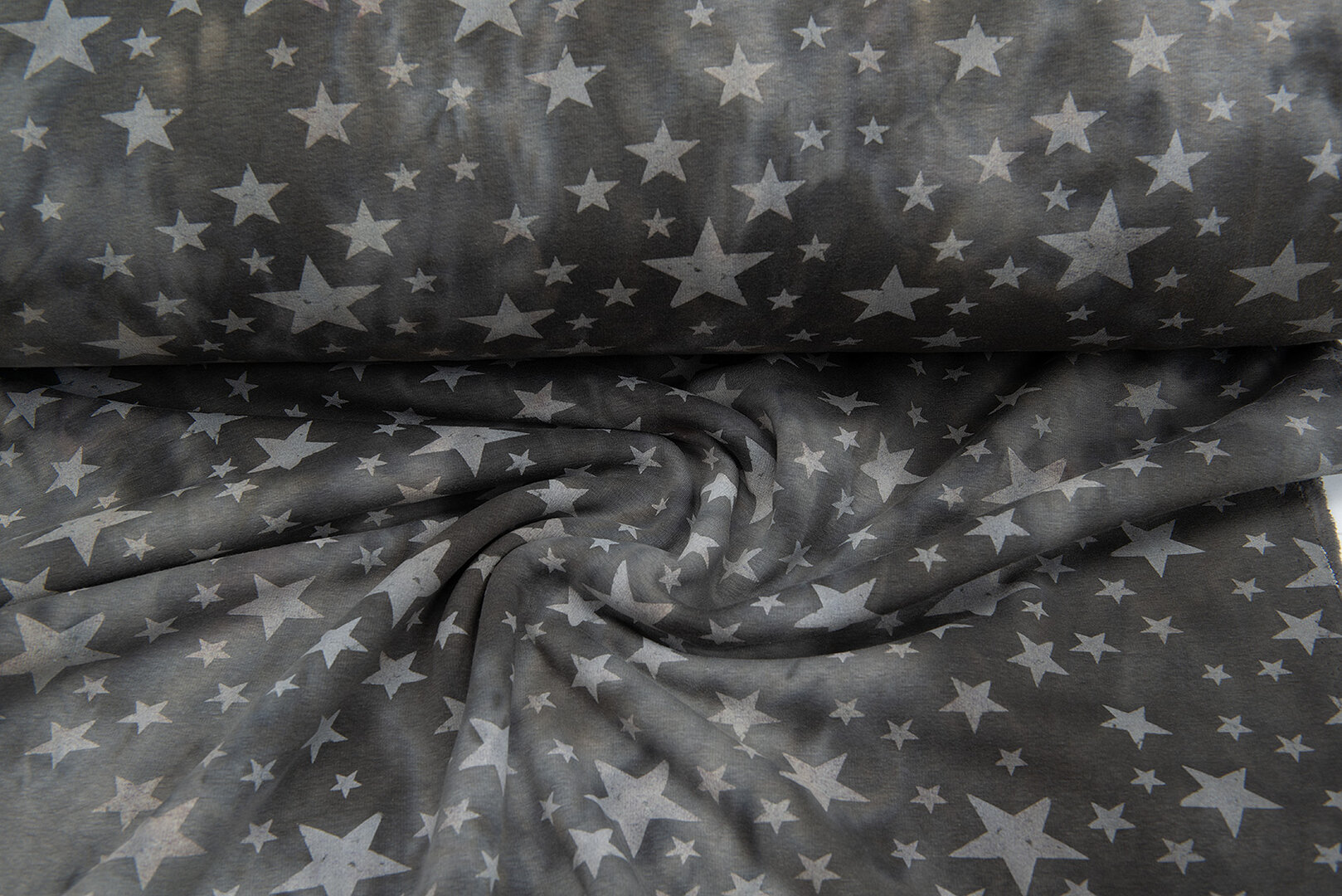 Alpenfleece Tie Dye STARS legergroen