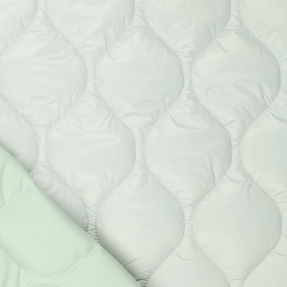 Gesteppter Snow Matelass&eacute; mint